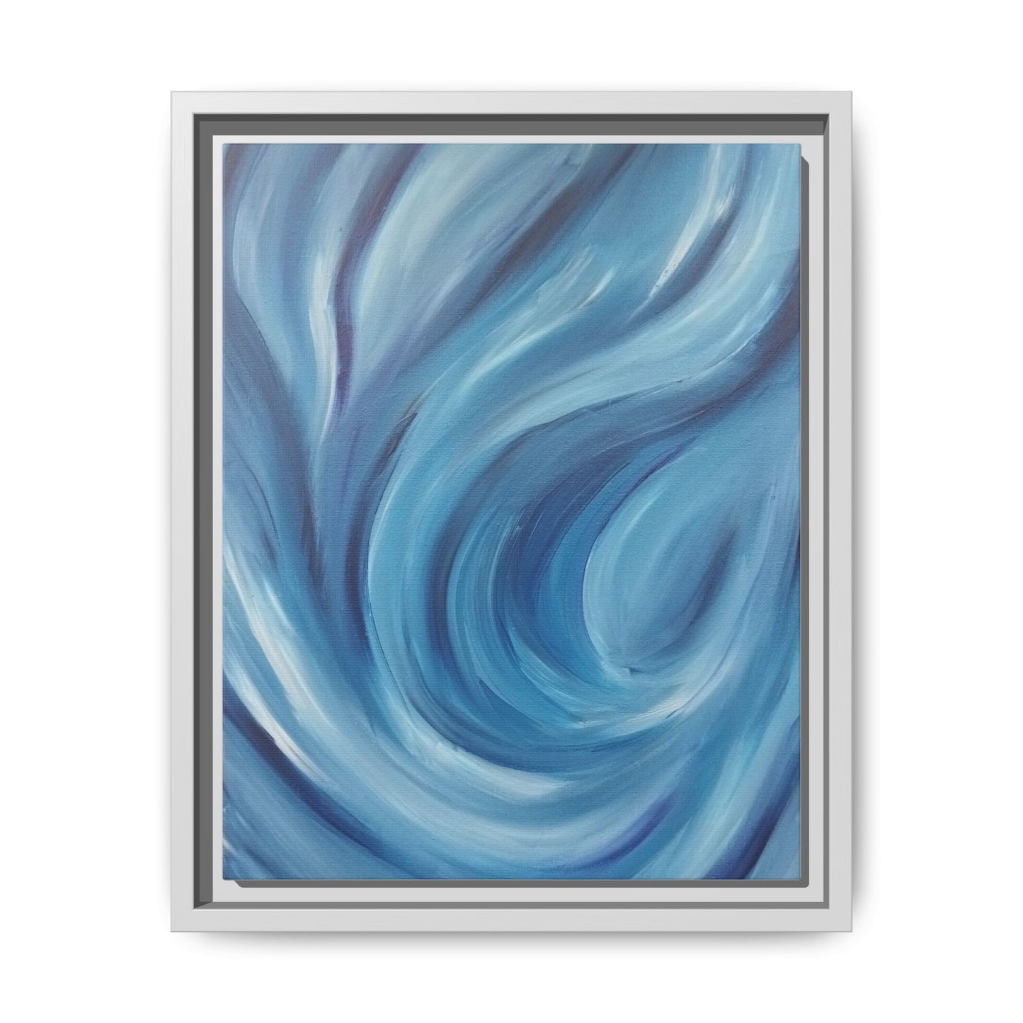 Intrinsic Reflection Framed Canvas Art
