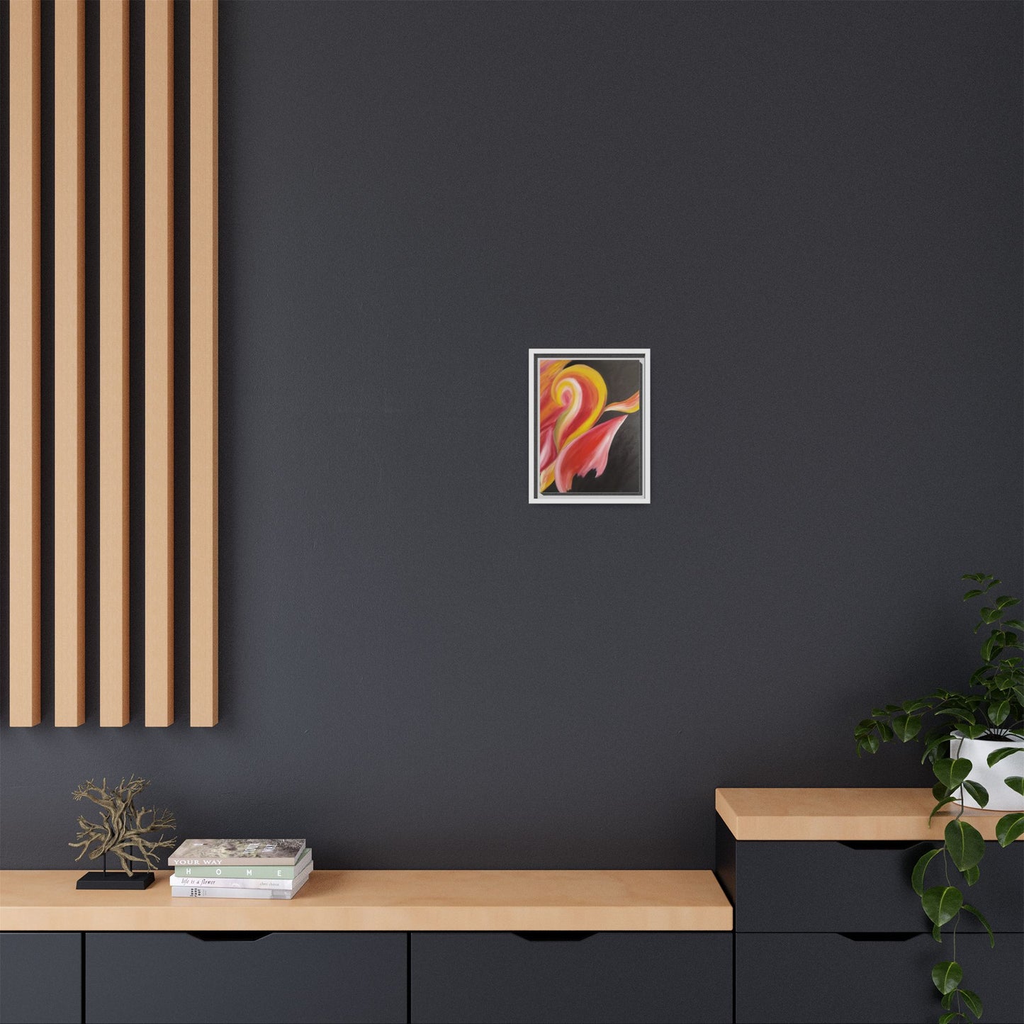 'A Autistic Phoenix' Framed Canvas Art