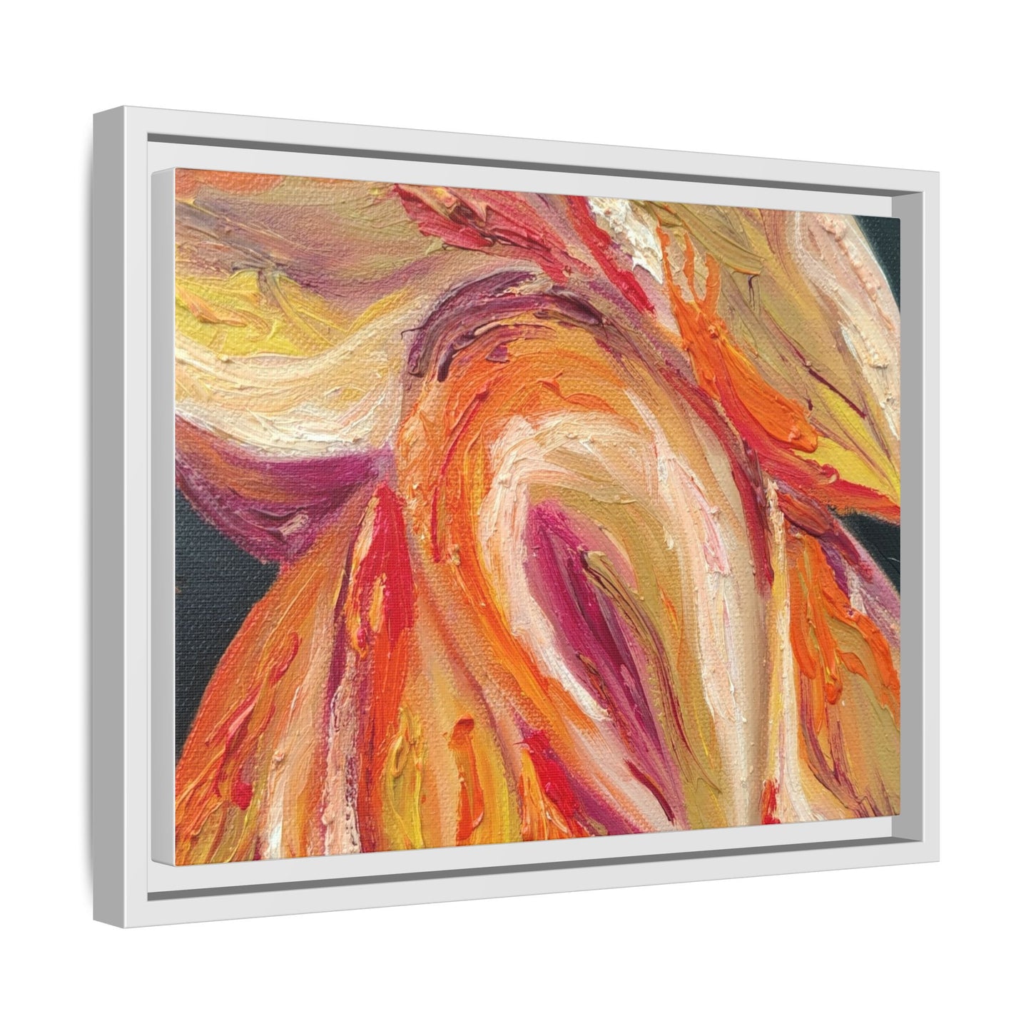 Dramatic Awakening Framed Canvas Art