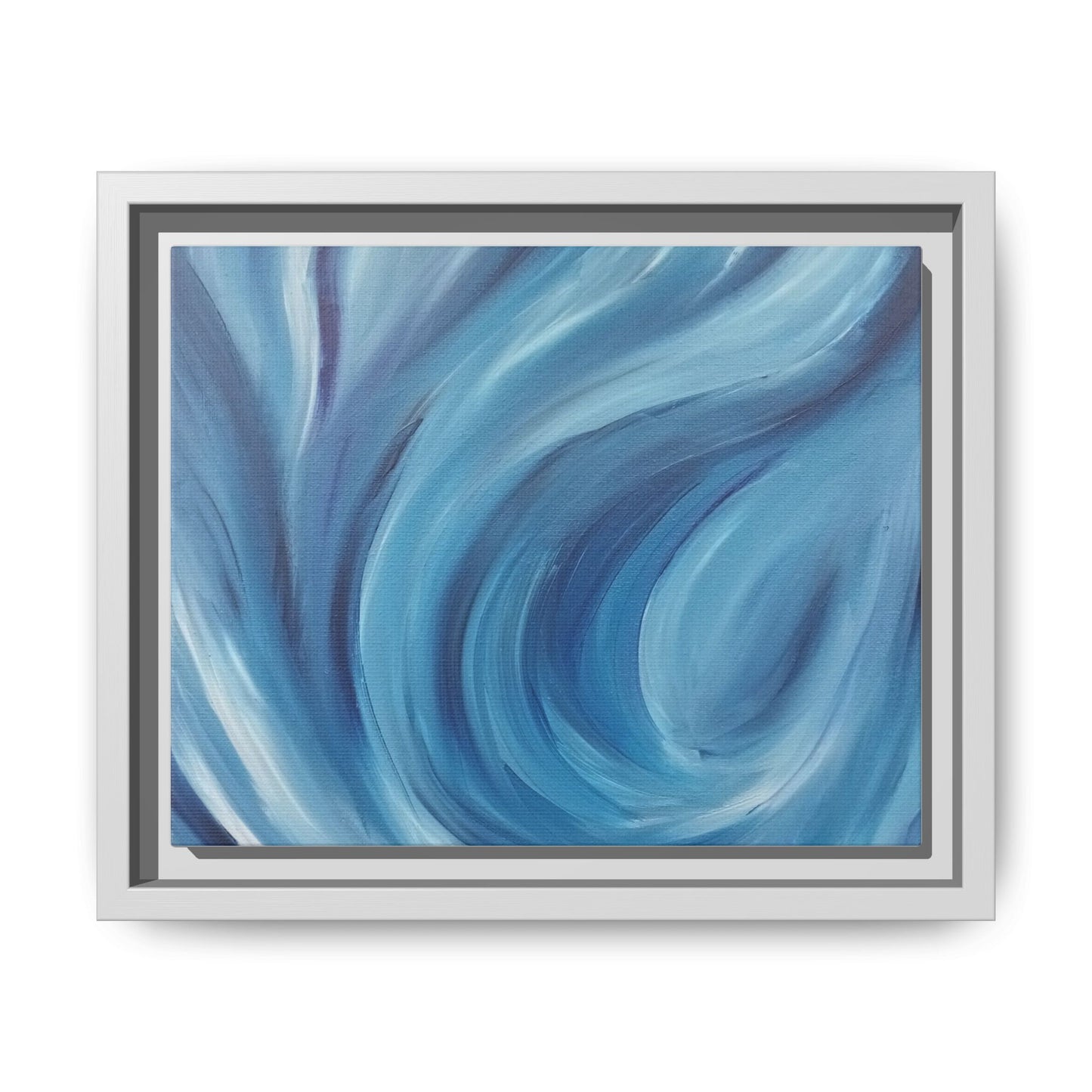 Intrinsic Reflection Framed Canvas Art