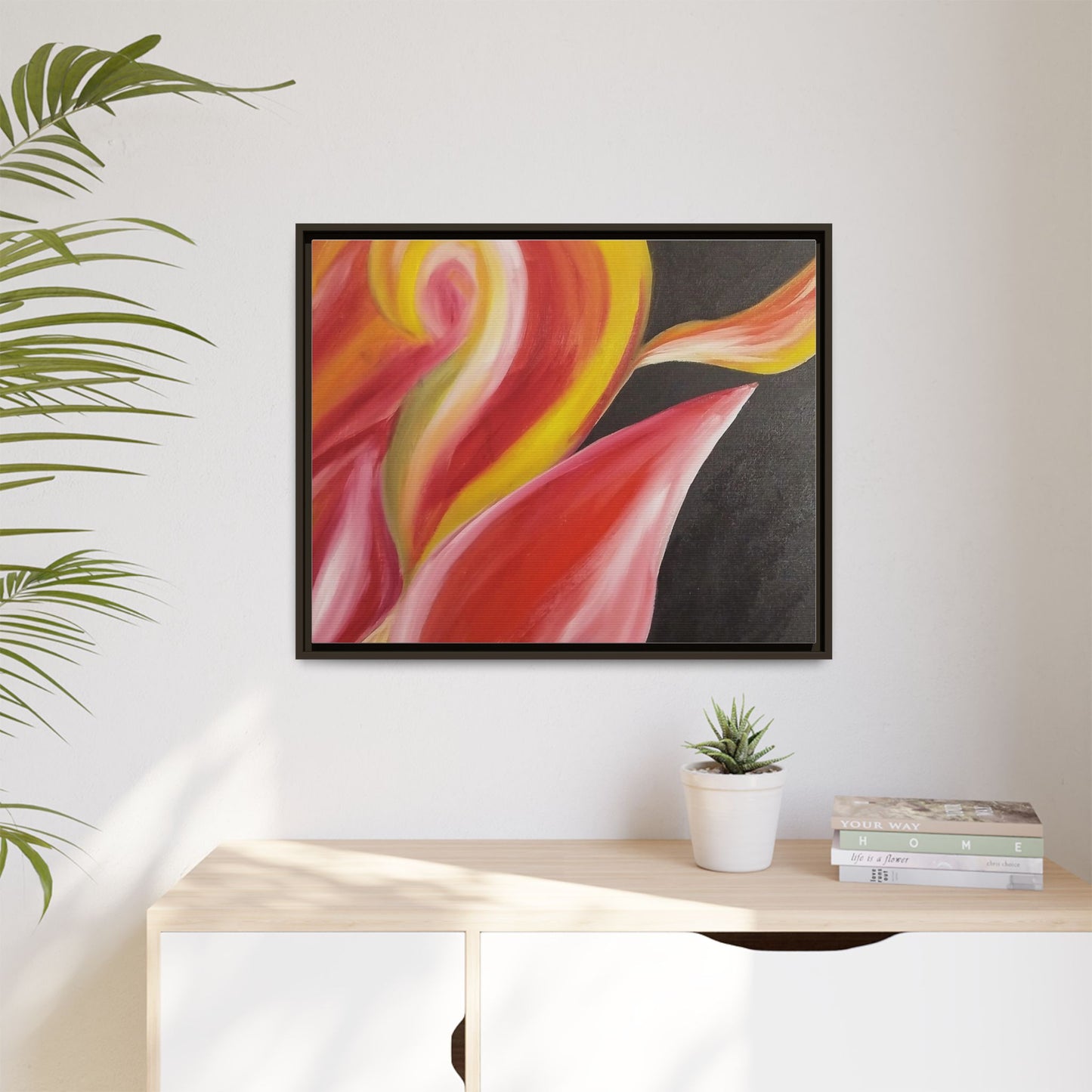 'A Autistic Phoenix' Framed Canvas Art