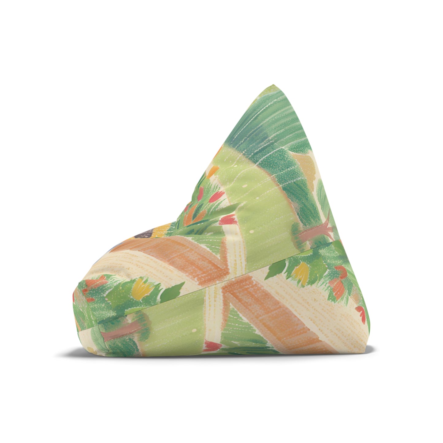 Rain Garden Bean Bag Chair Cover