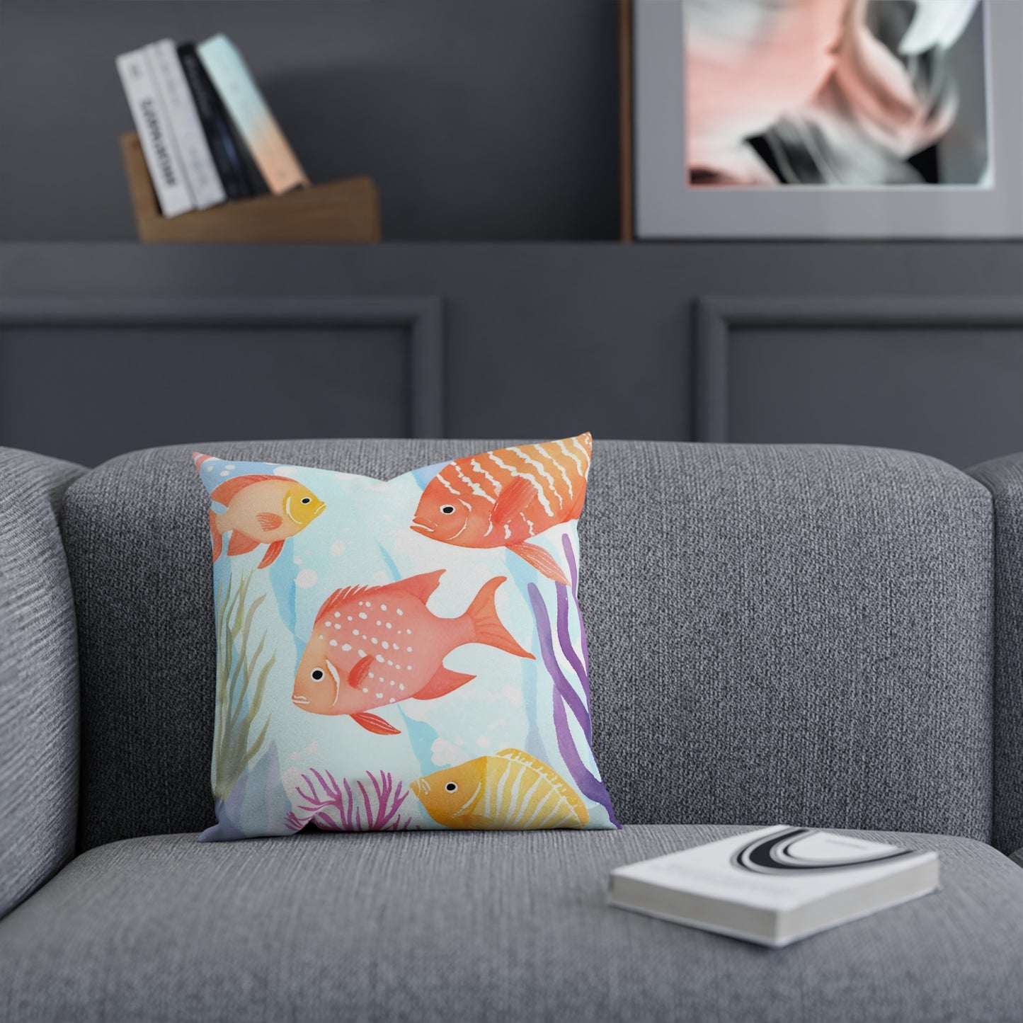 Coral Reef Eco-Friendly Pillow