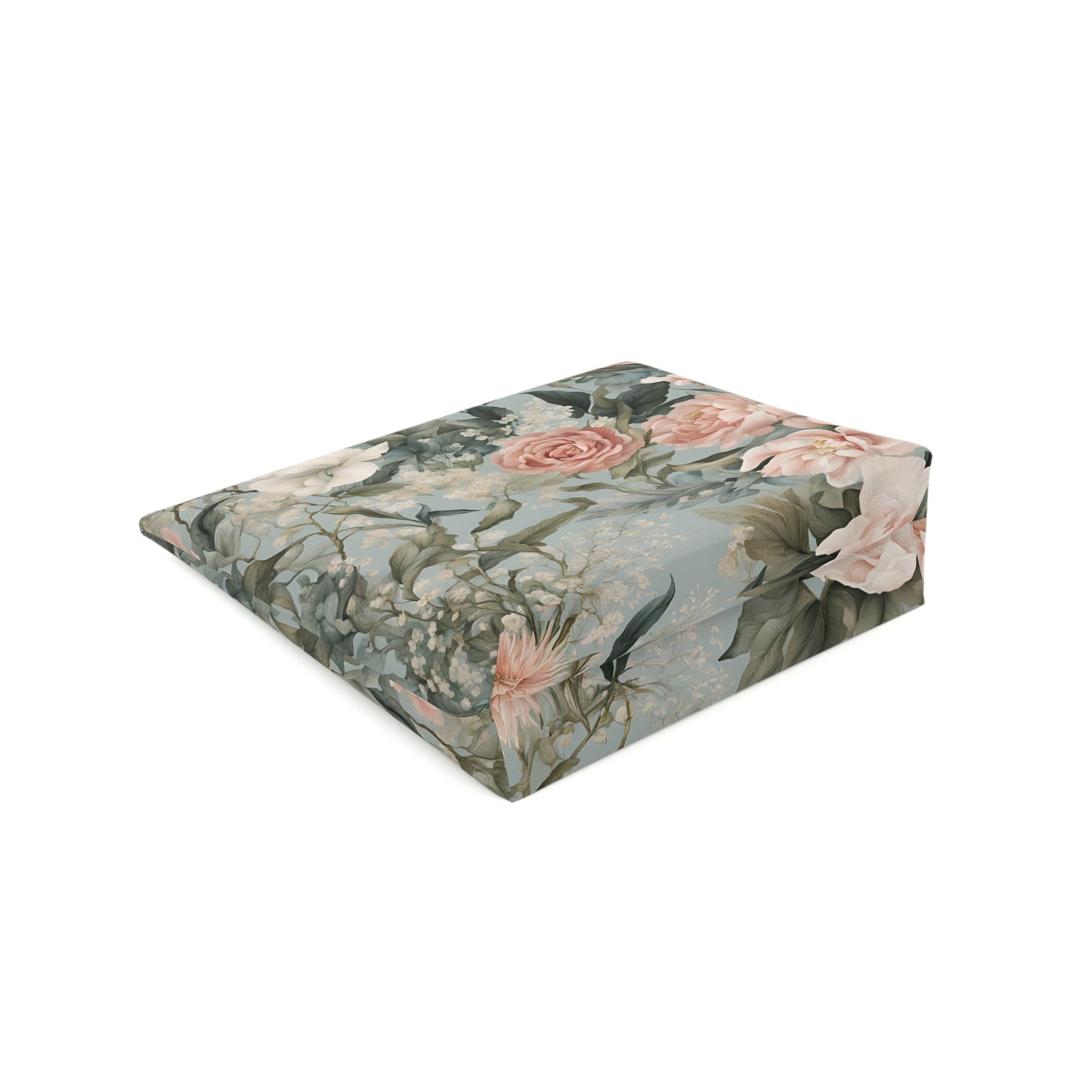 Floral Cotton Cosmetic Bag