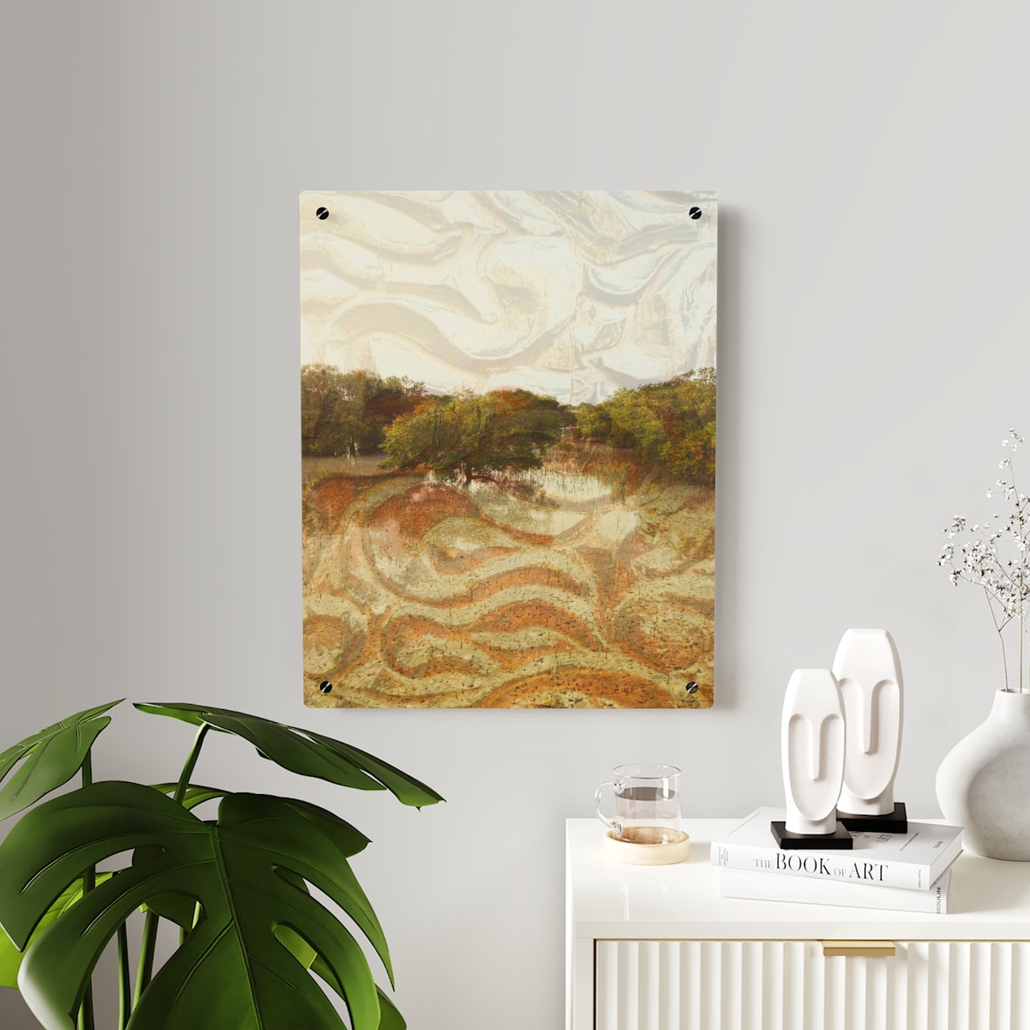 Serene Mangroves Acrylic Wall Art Panels