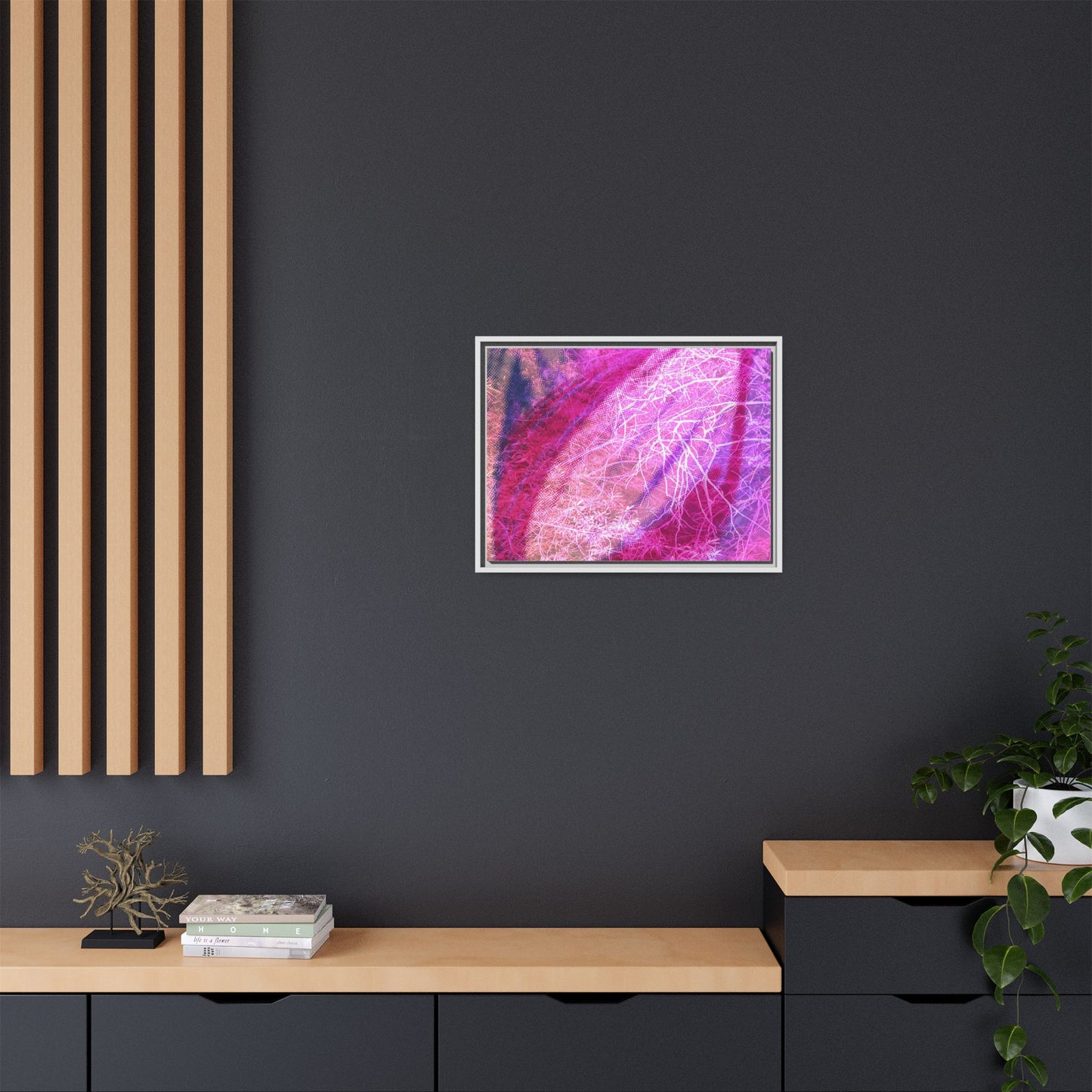 Bloom Framed Canvas Art