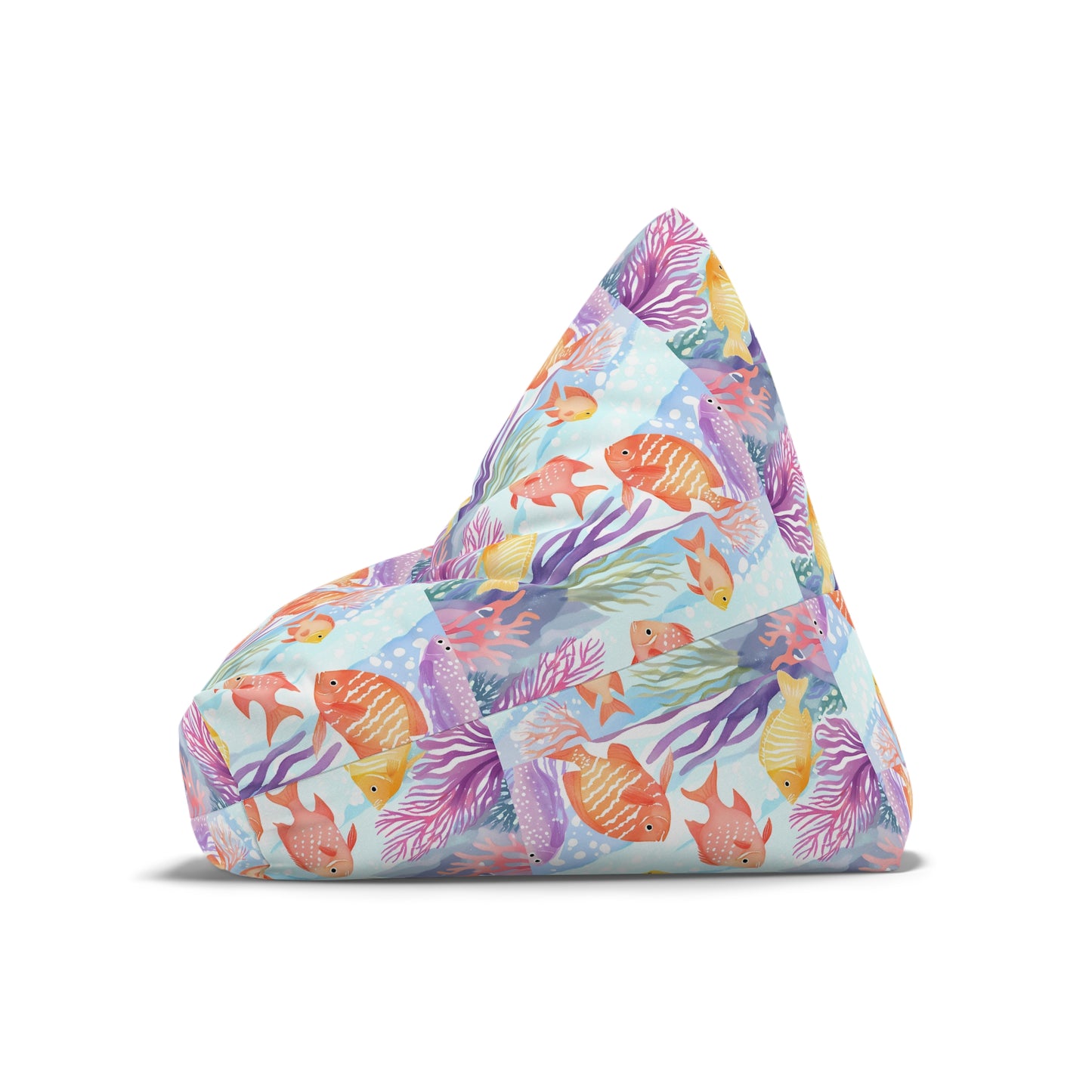Coral Reef Bean Bag Chair Cover