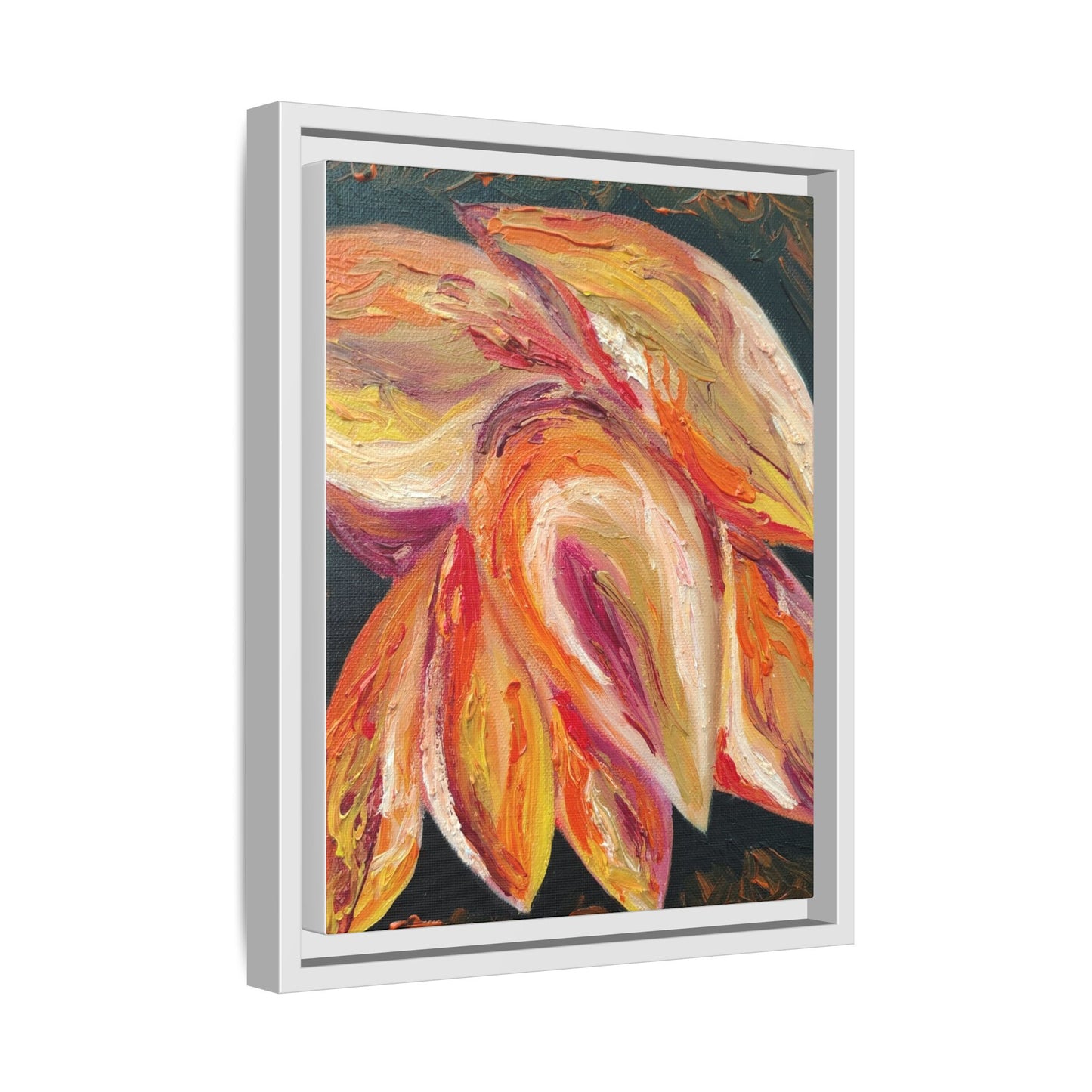 Dramatic Awakening Framed Canvas Art