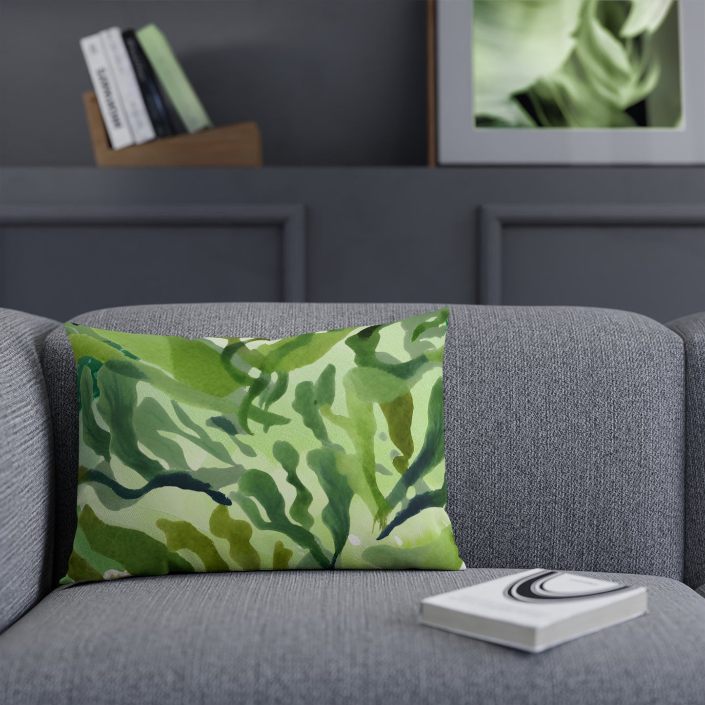 Pond Algae Eco-Friendly Pillow