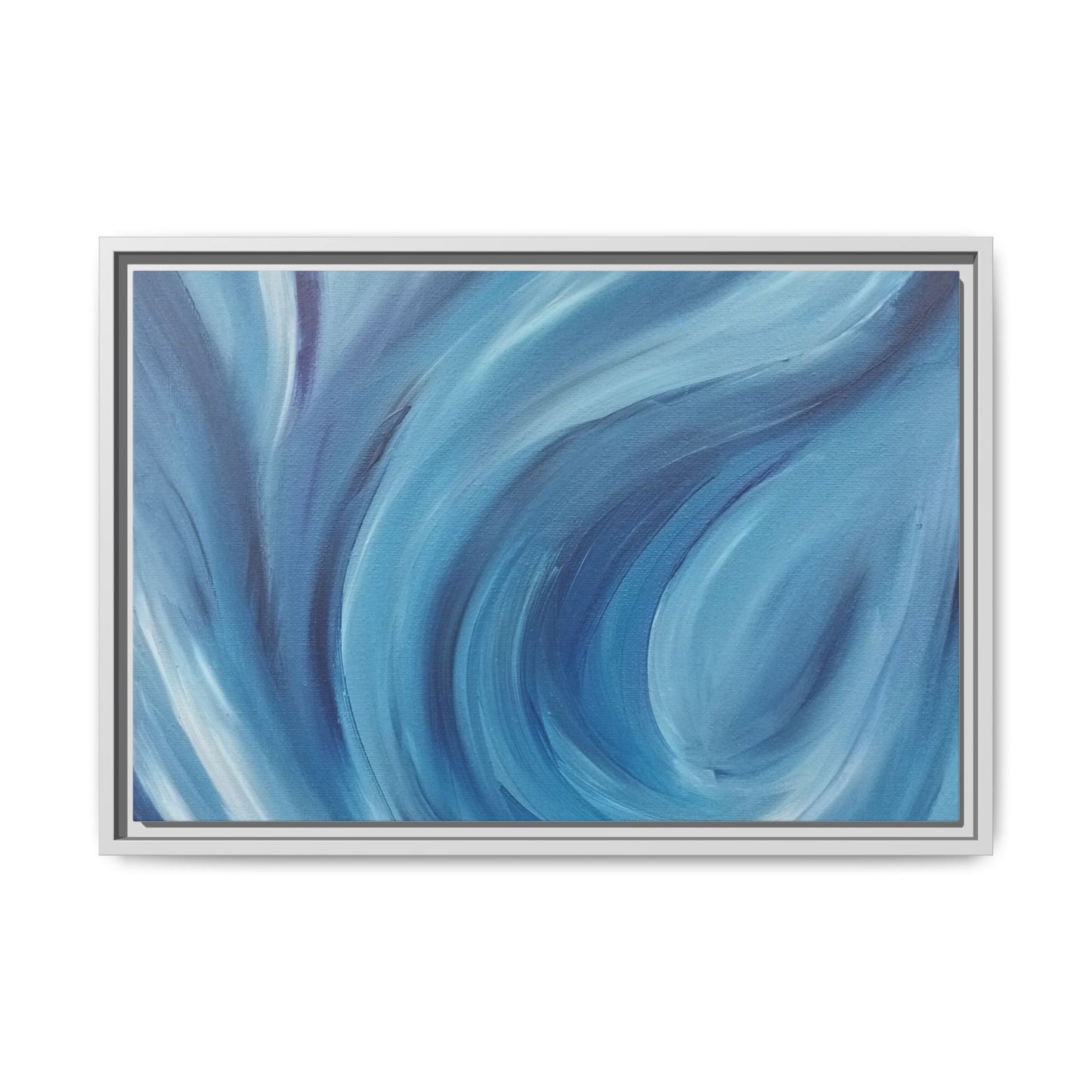 Intrinsic Reflection Framed Canvas Art
