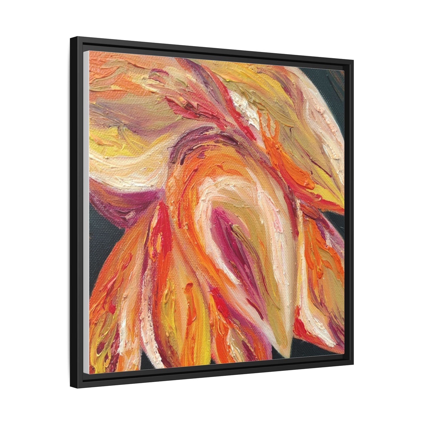 Dramatic Awakening Framed Canvas Art