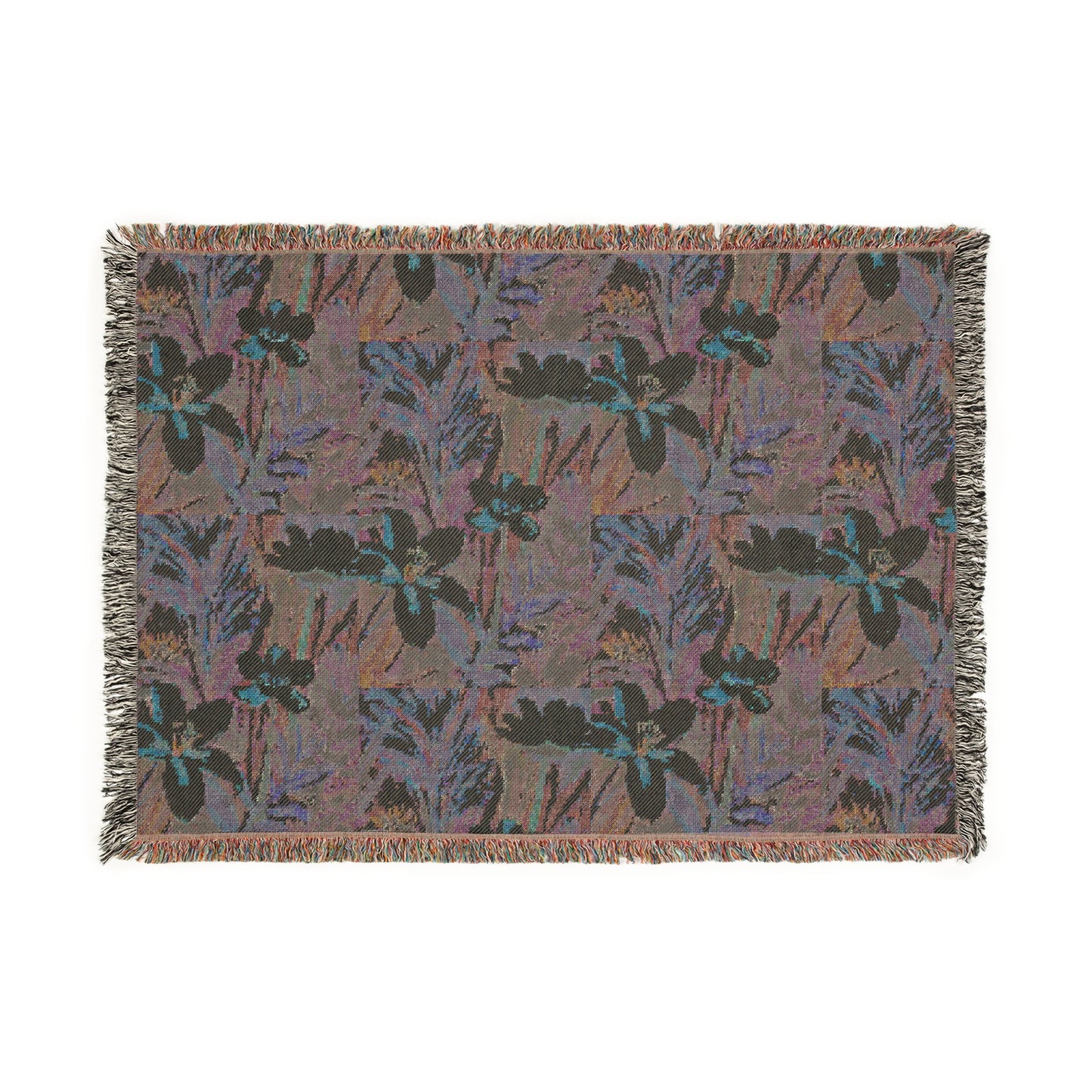 Flowers 100% Cotton Cozy Blanket