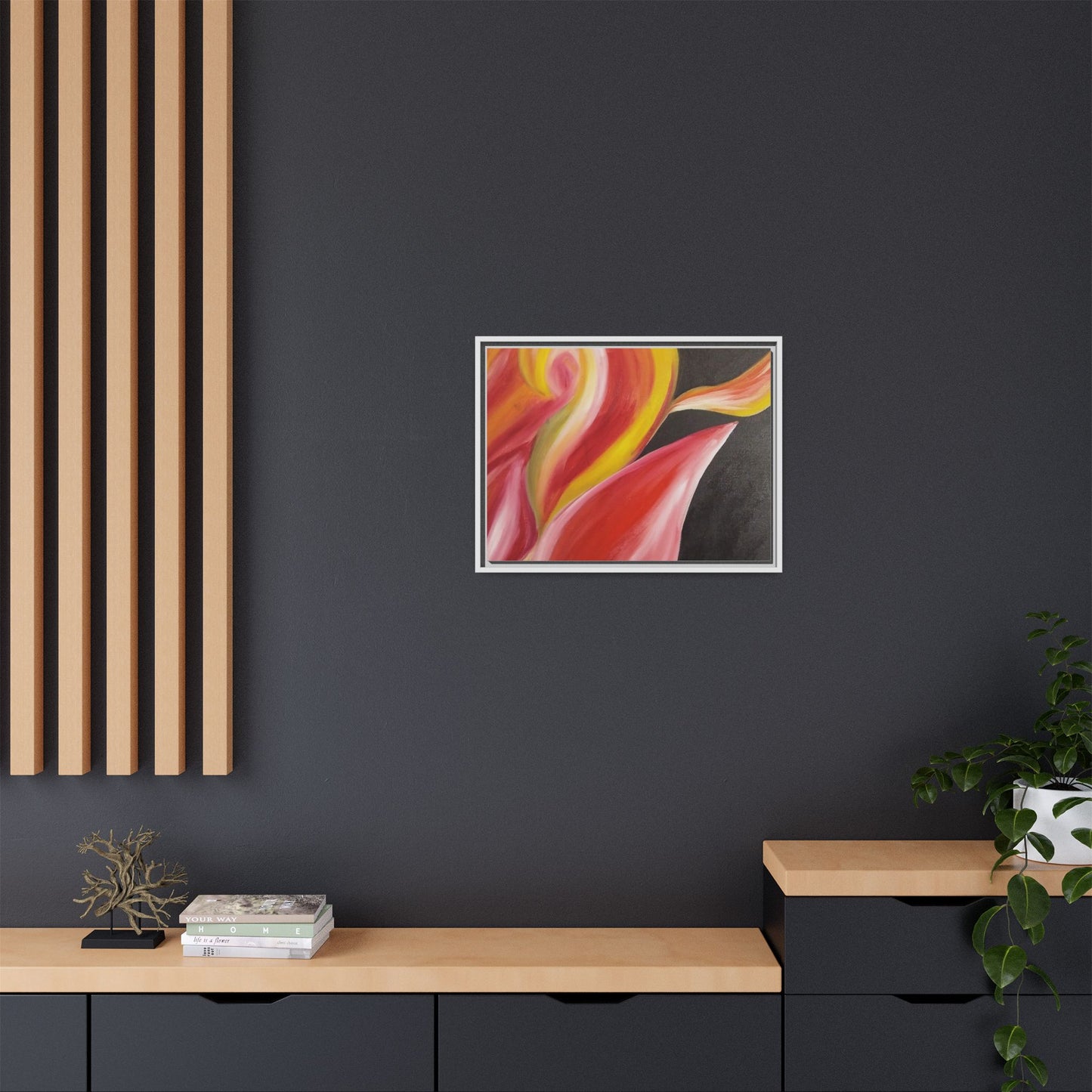 'A Autistic Phoenix' Framed Canvas Art