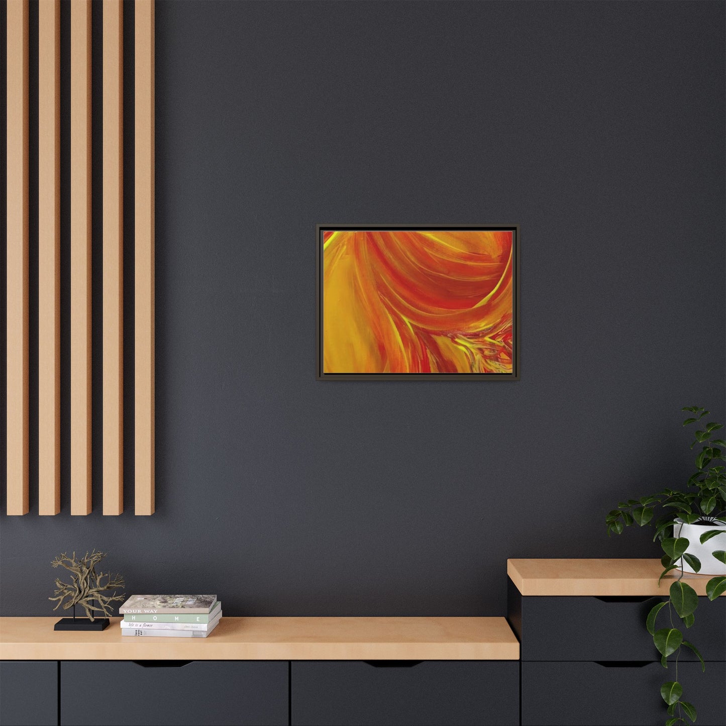 'Autumn' Framed Canvas Art