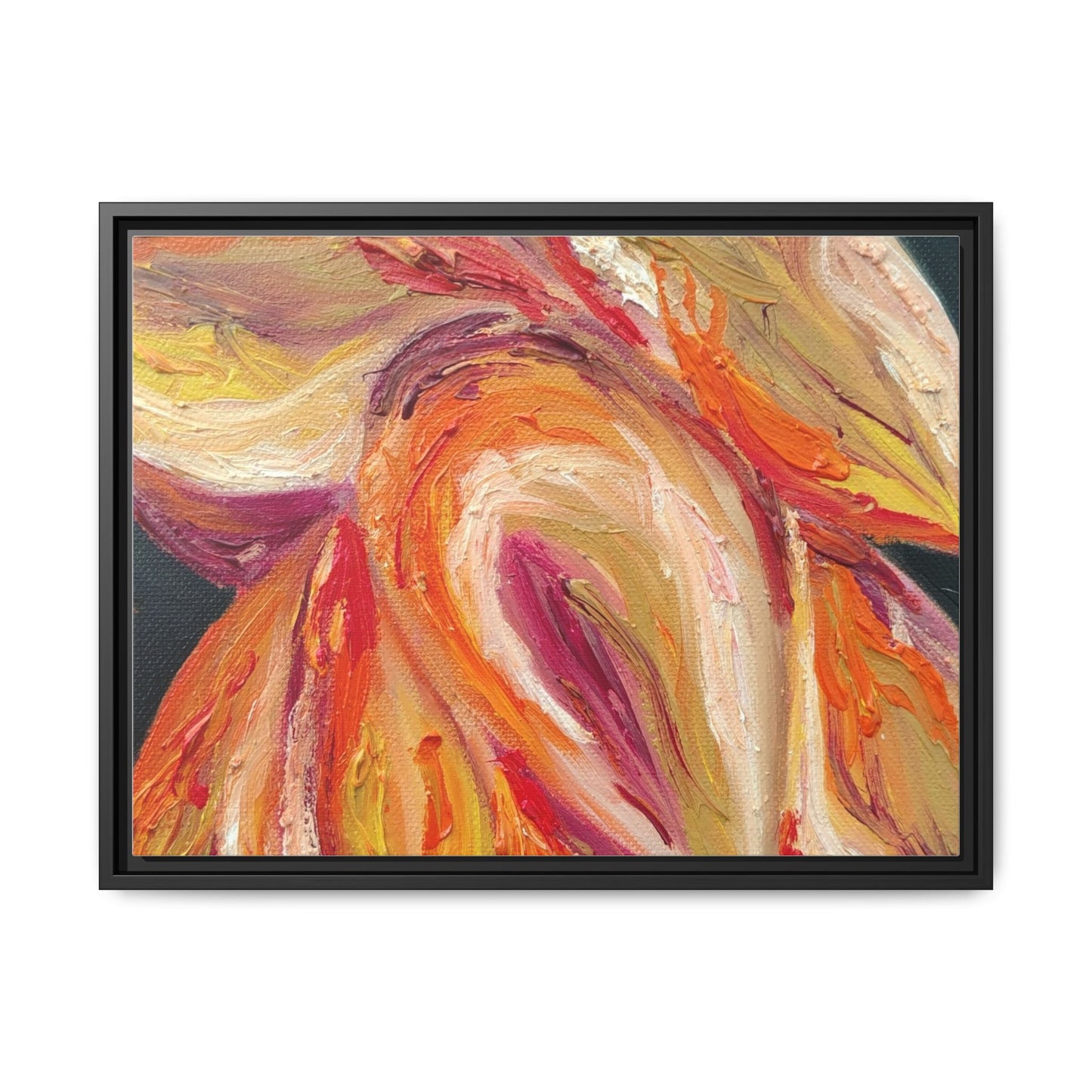 Dramatic Awakening Framed Canvas Art