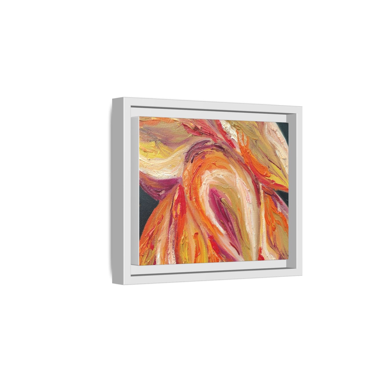 Dramatic Awakening Framed Canvas Art