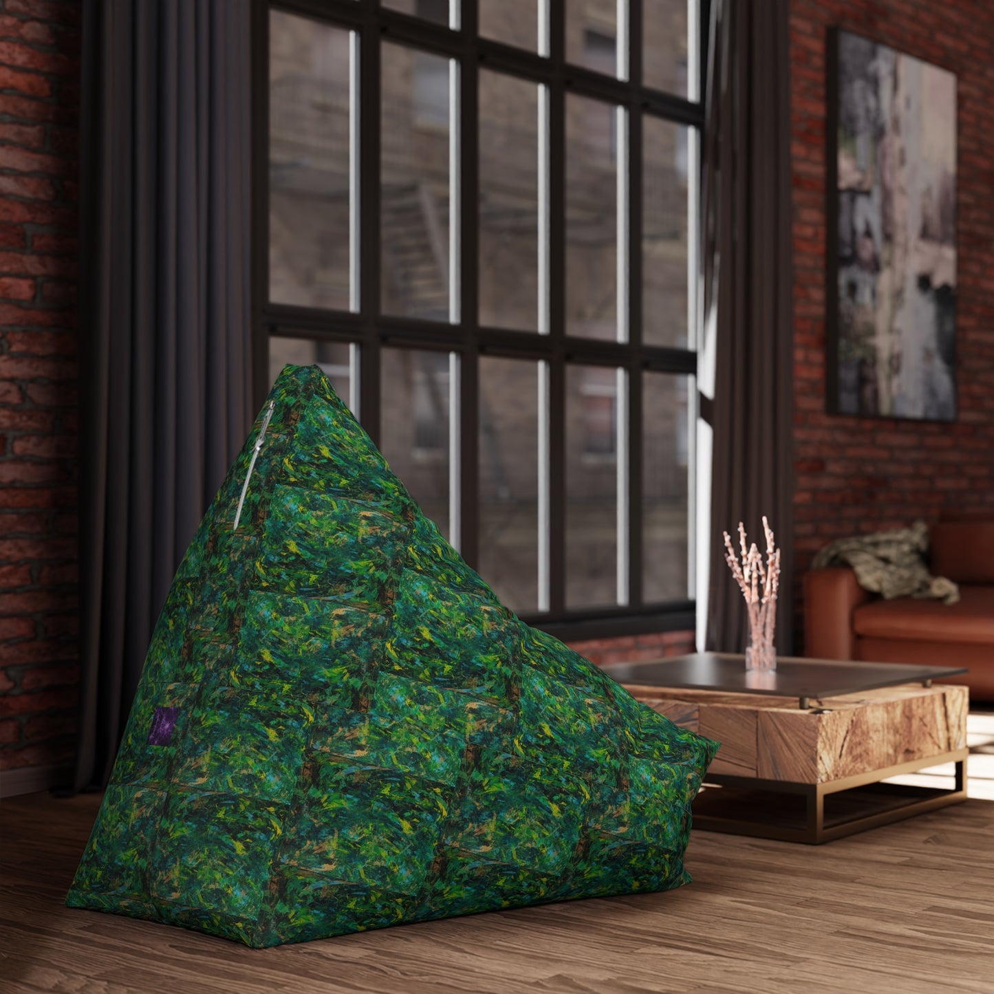 'The Woods and The Trees' by Catherine Sweet Bean Bag Chair Cover