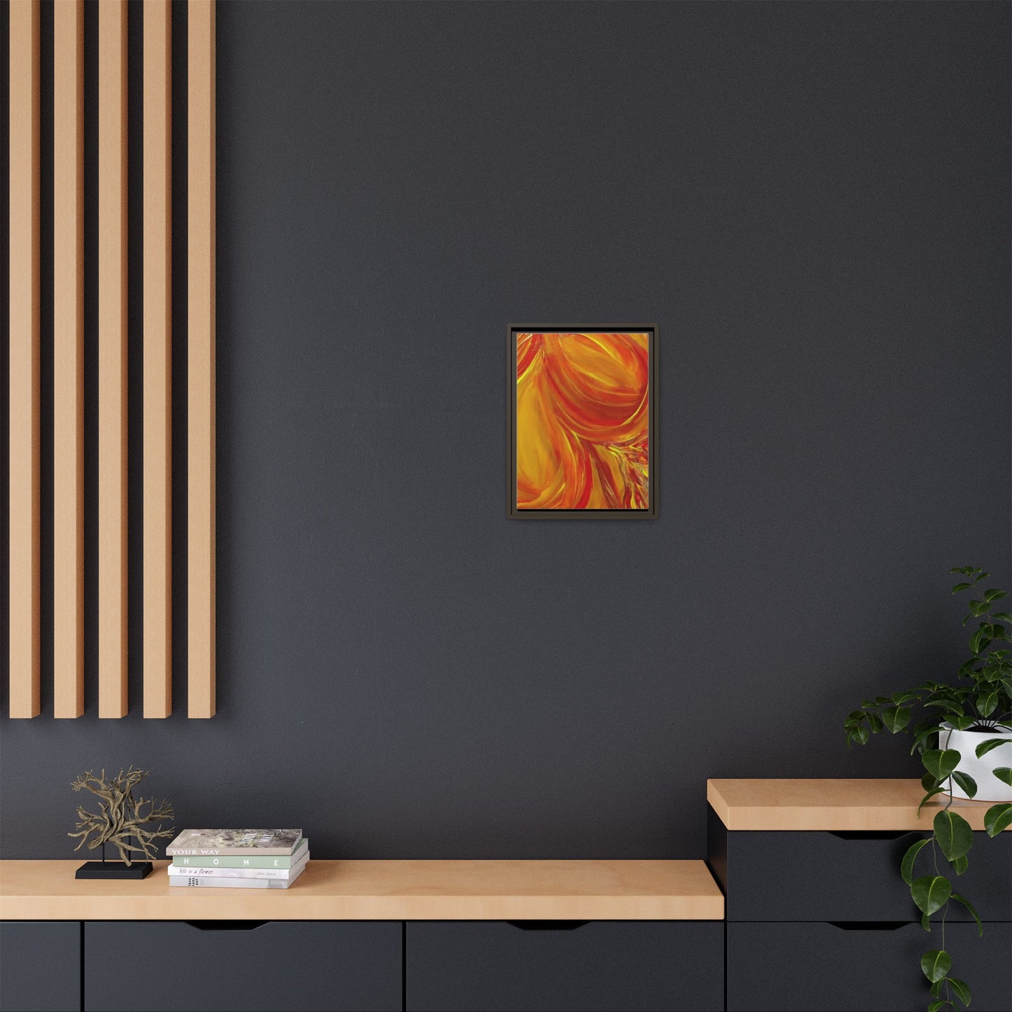 'Autumn' Framed Canvas Art