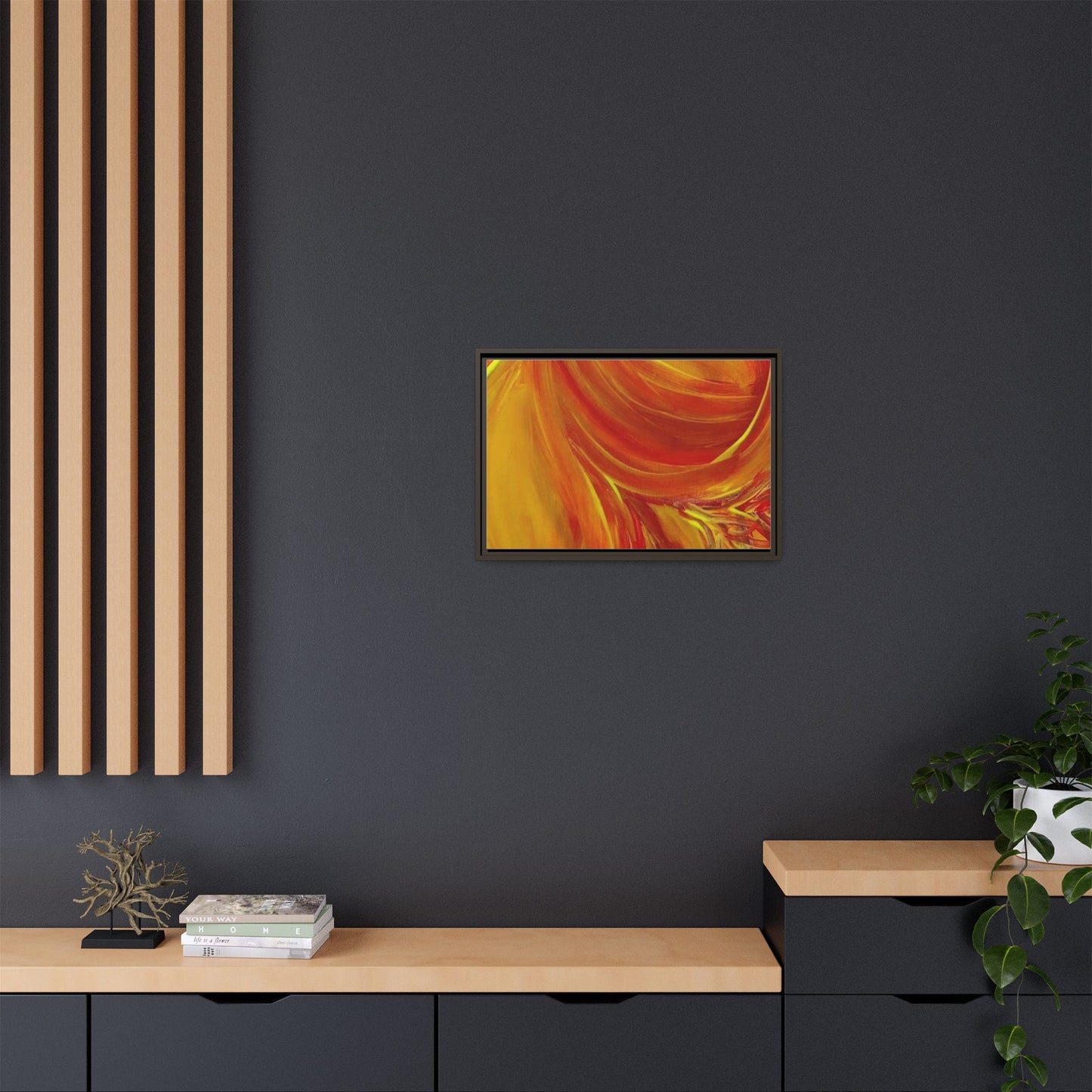 'Autumn' Framed Canvas Art