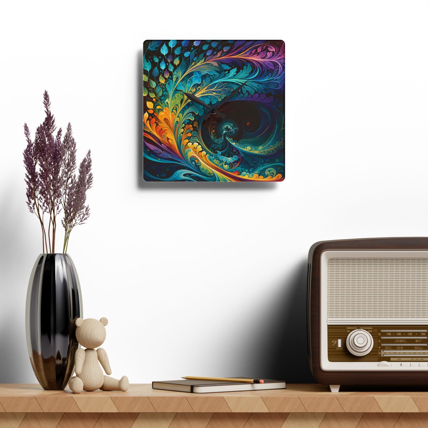 The Rhythm of Expression by Madland Wall Clock