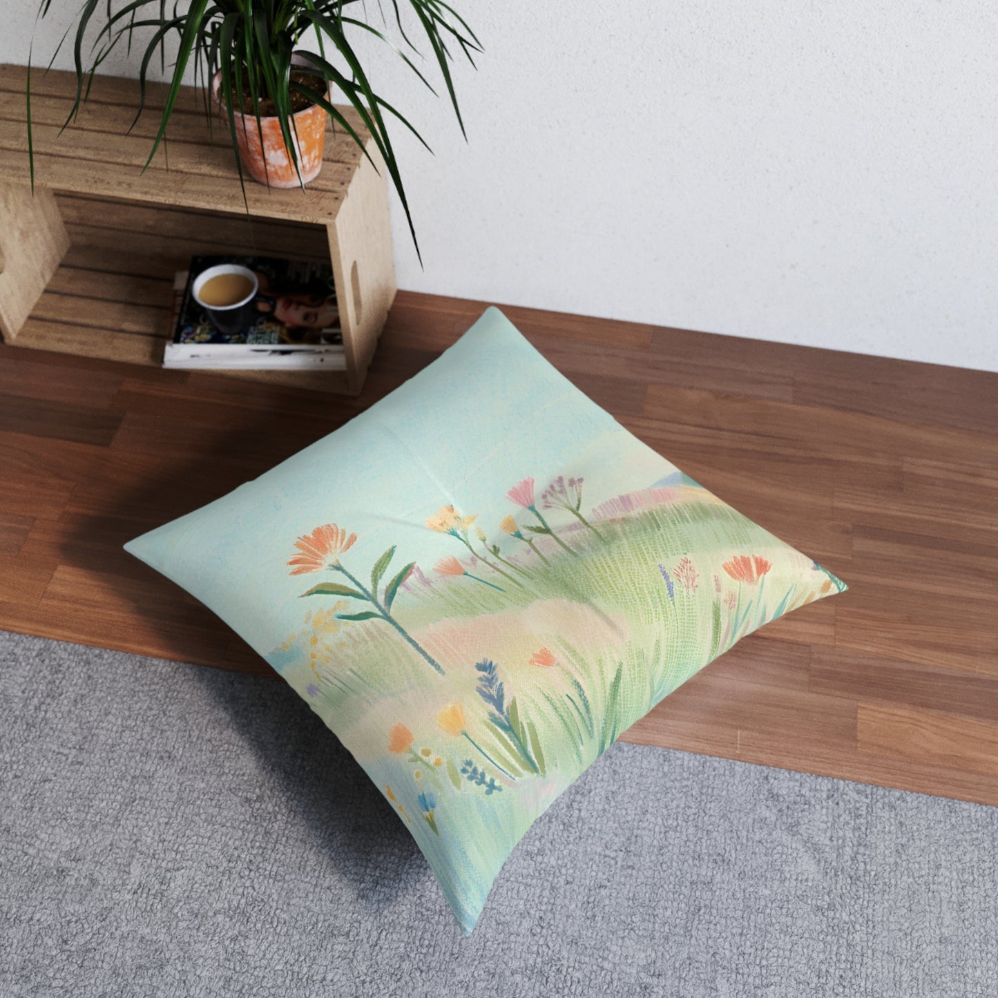 Meadow Hill Tufted Floor Pillow