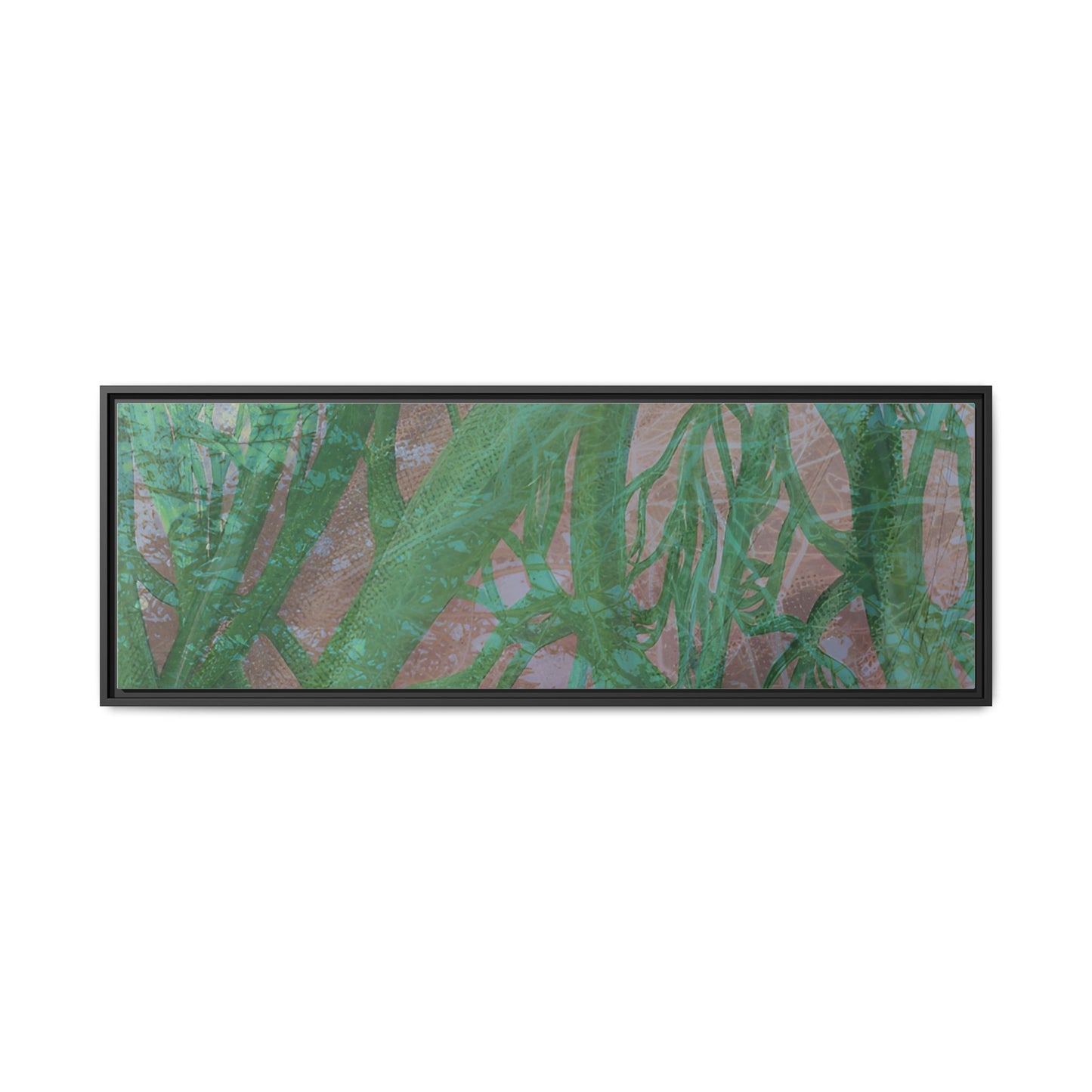 Inner Depths Framed Canvas Art