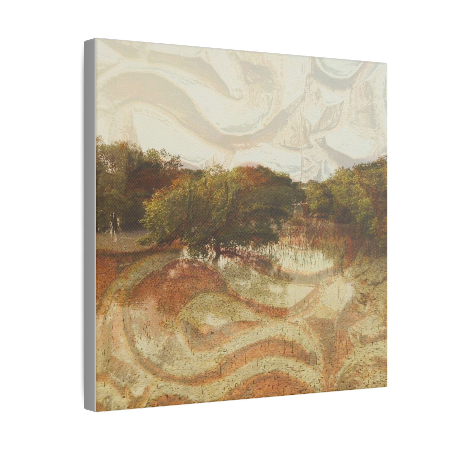 Serene Mangroves Canvas