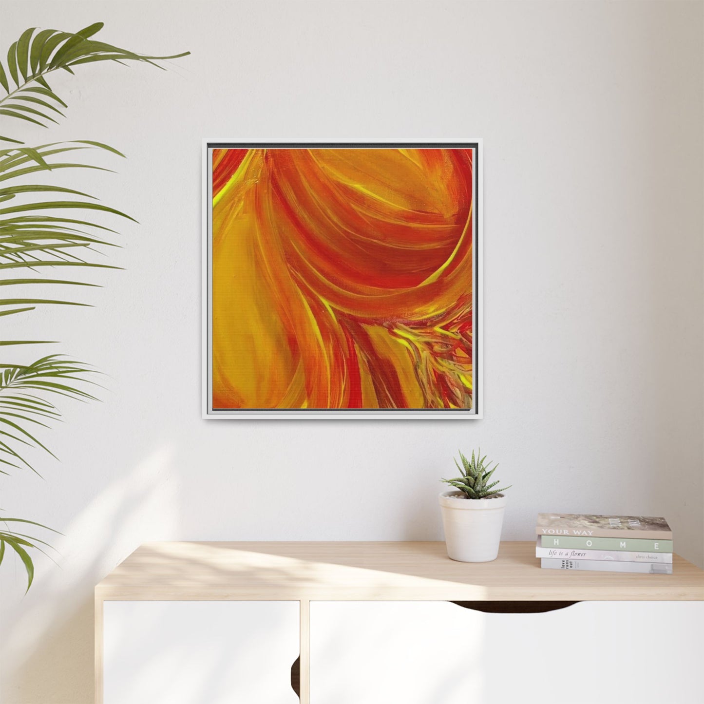 'Autumn' Framed Canvas Art