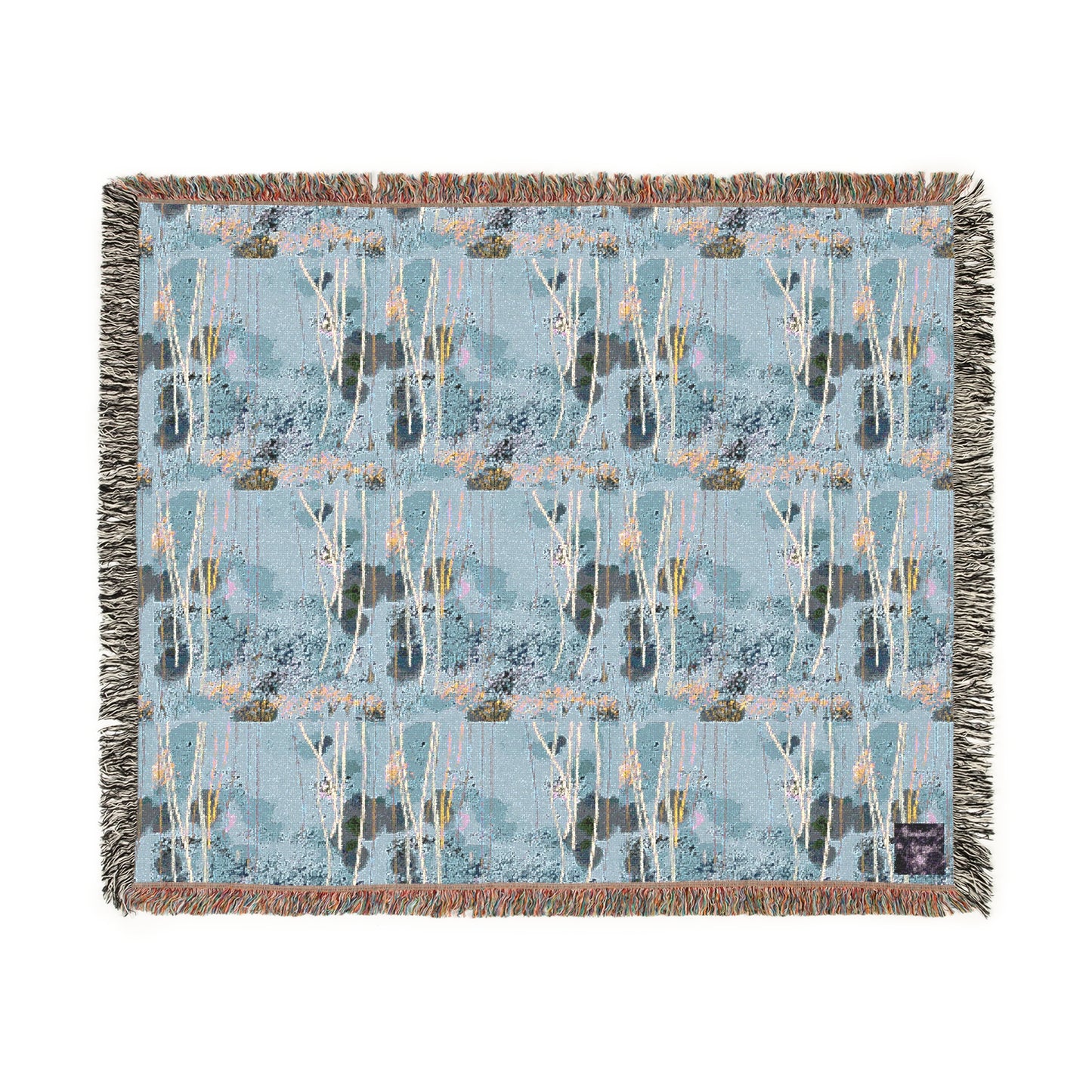 'Bluebell' by Julie Fejer 100% Cotton Cozy Blanket