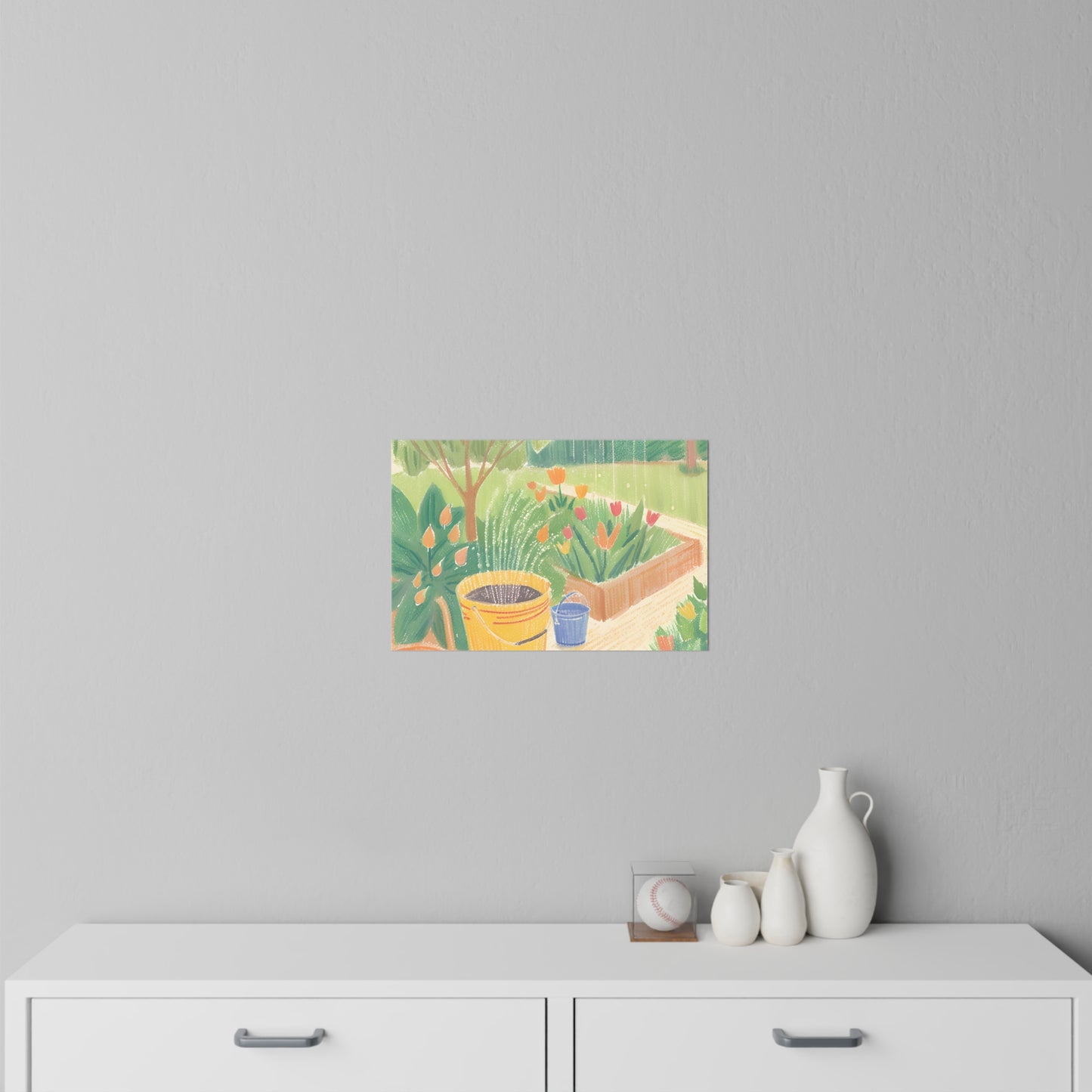 Rain Garden Wall Decals