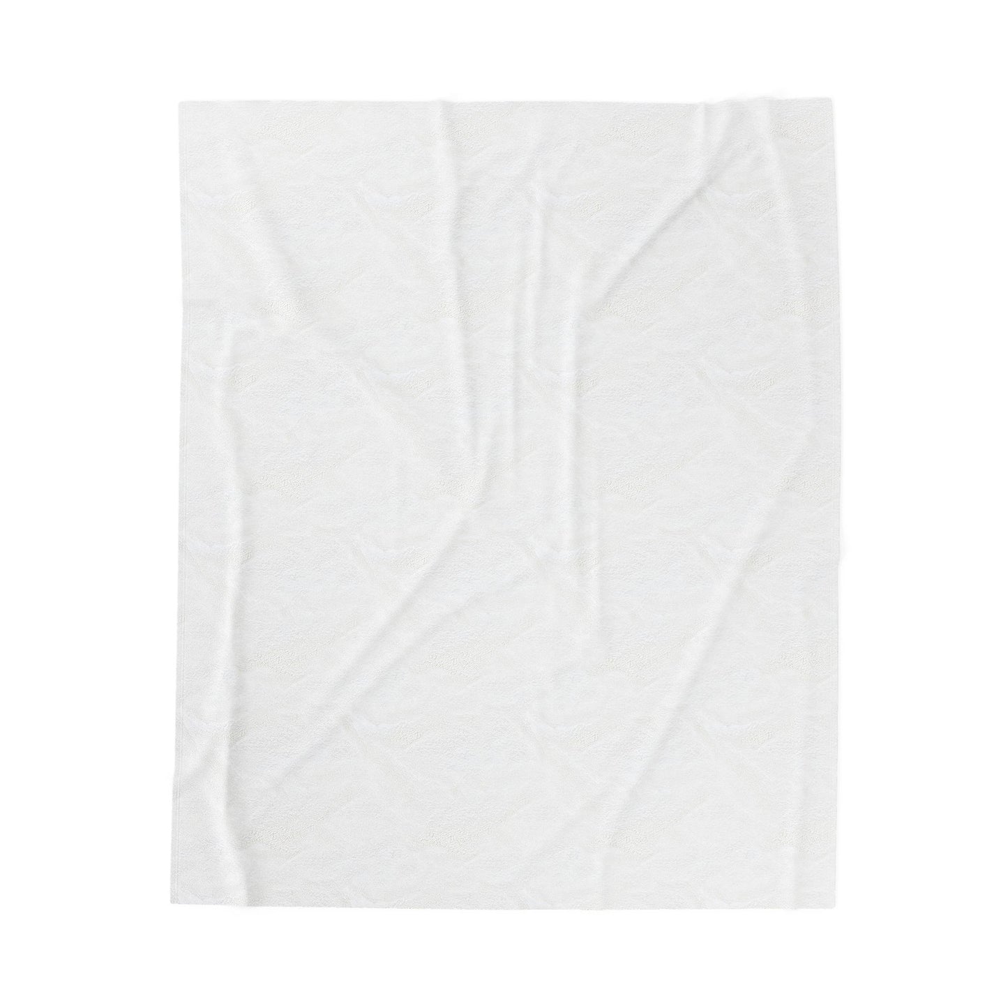 Rose Blue Velveteen Plush Blanket