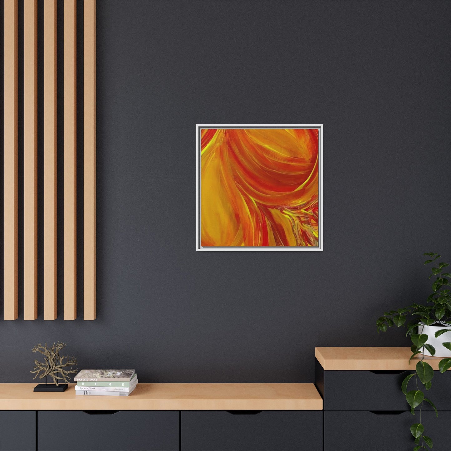 'Autumn' Framed Canvas Art