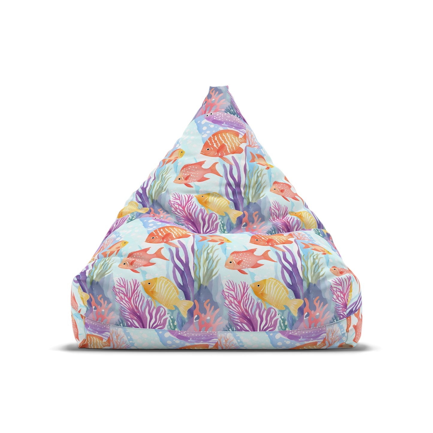 Coral Reef Bean Bag Chair Cover