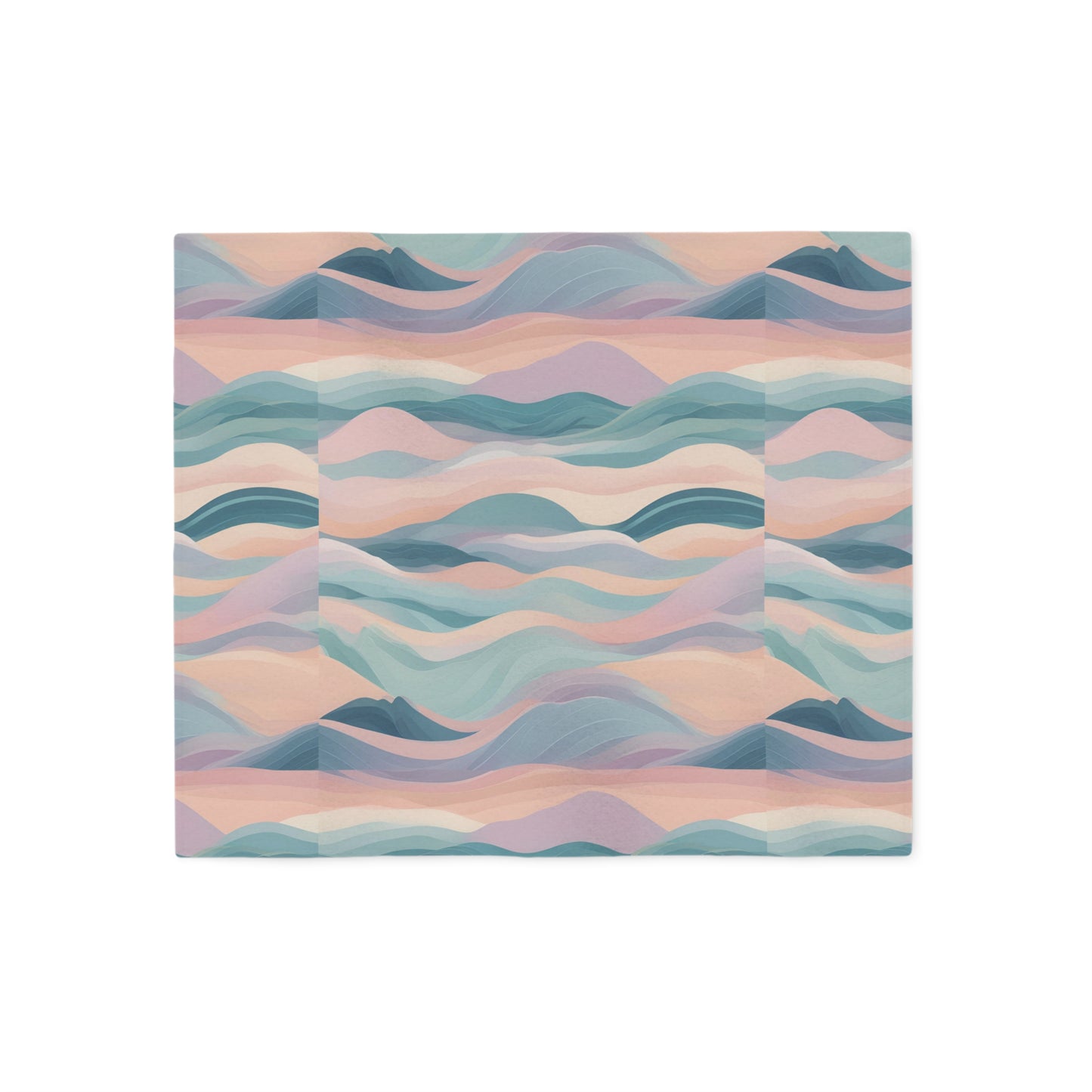 Serenity Wave Sweatshirt Blanket