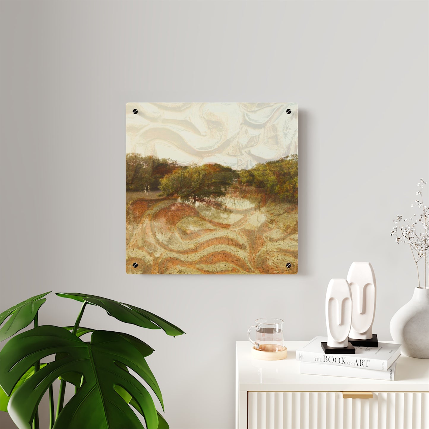 Serene Mangroves Acrylic Wall Art Panels