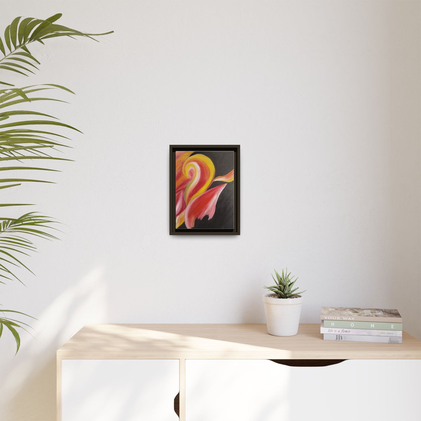 'A Autistic Phoenix' Framed Canvas Art
