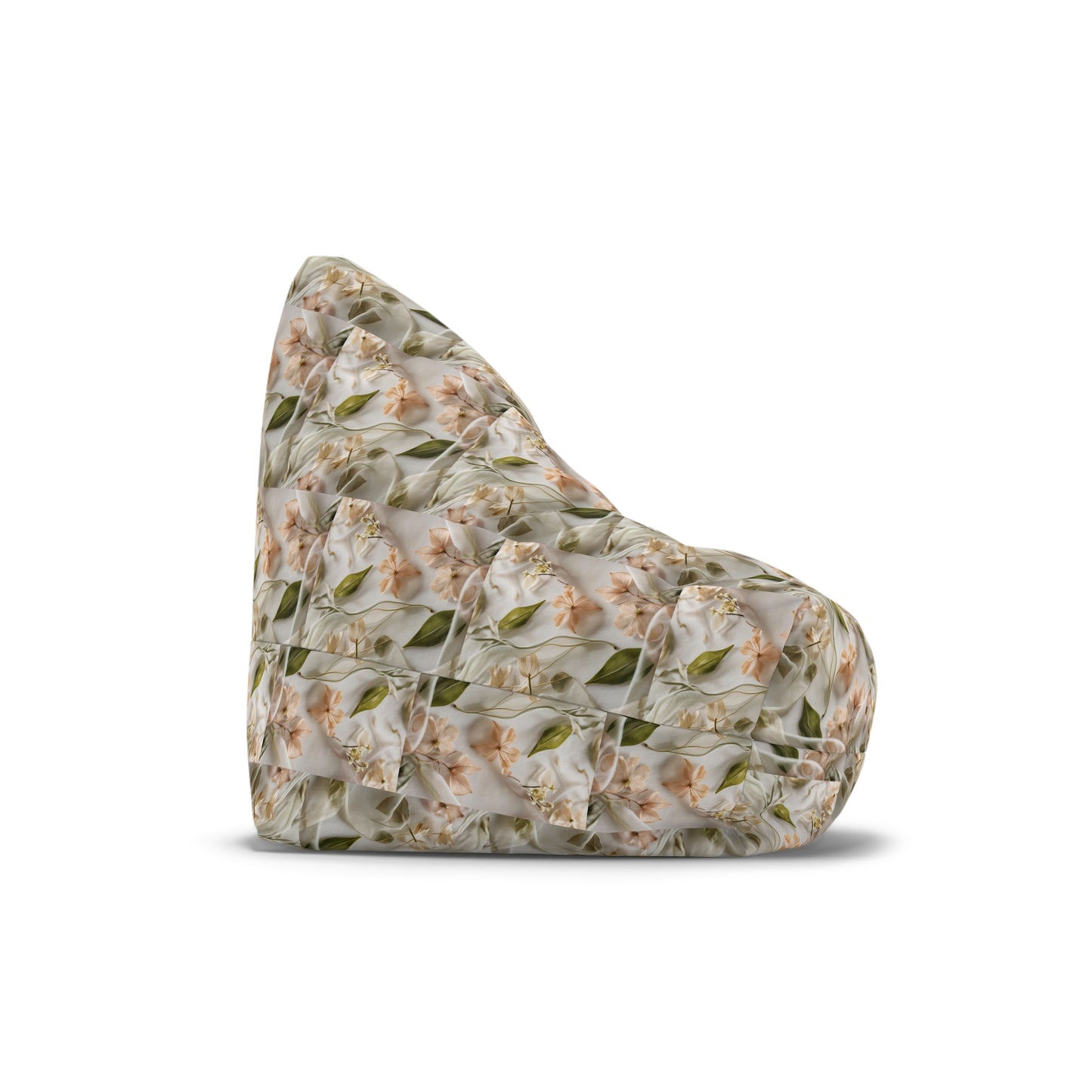 Botanical Elegance Bean Bag Chair Cover