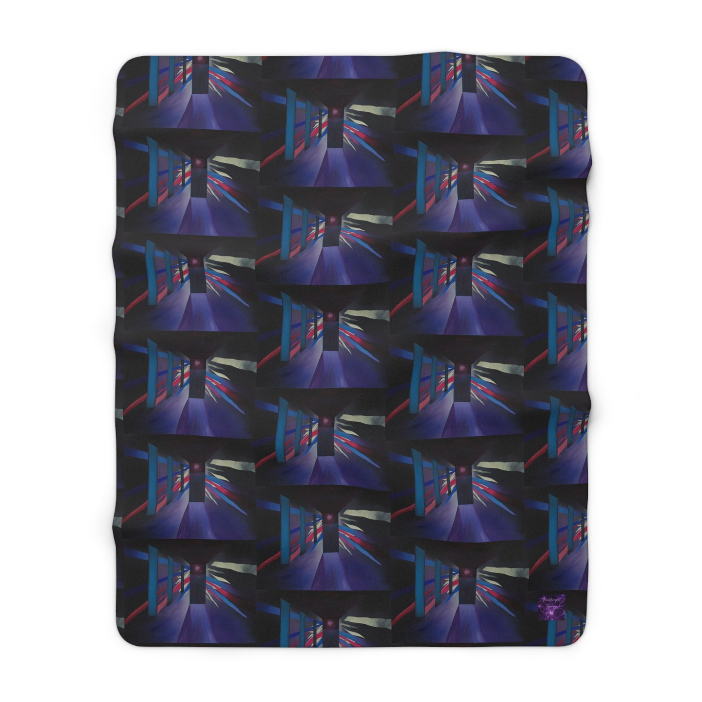 'The Corridor' by Sarah Pooley Sherpa Fleece Blanket