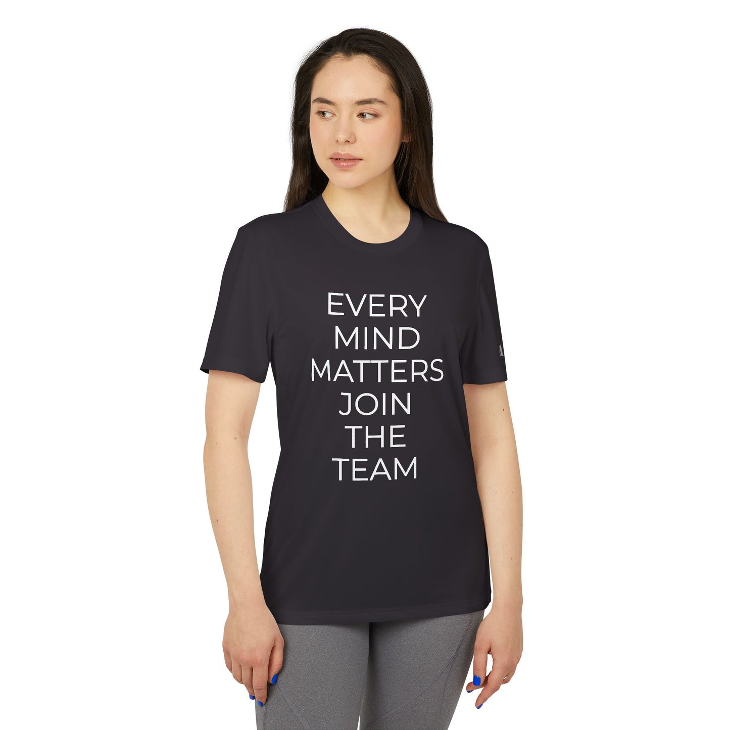 Adidas x Neurodivergent Synergy Unisex Sport T-Shirt EVERY MIND MATTERS JOIN THE TEAM