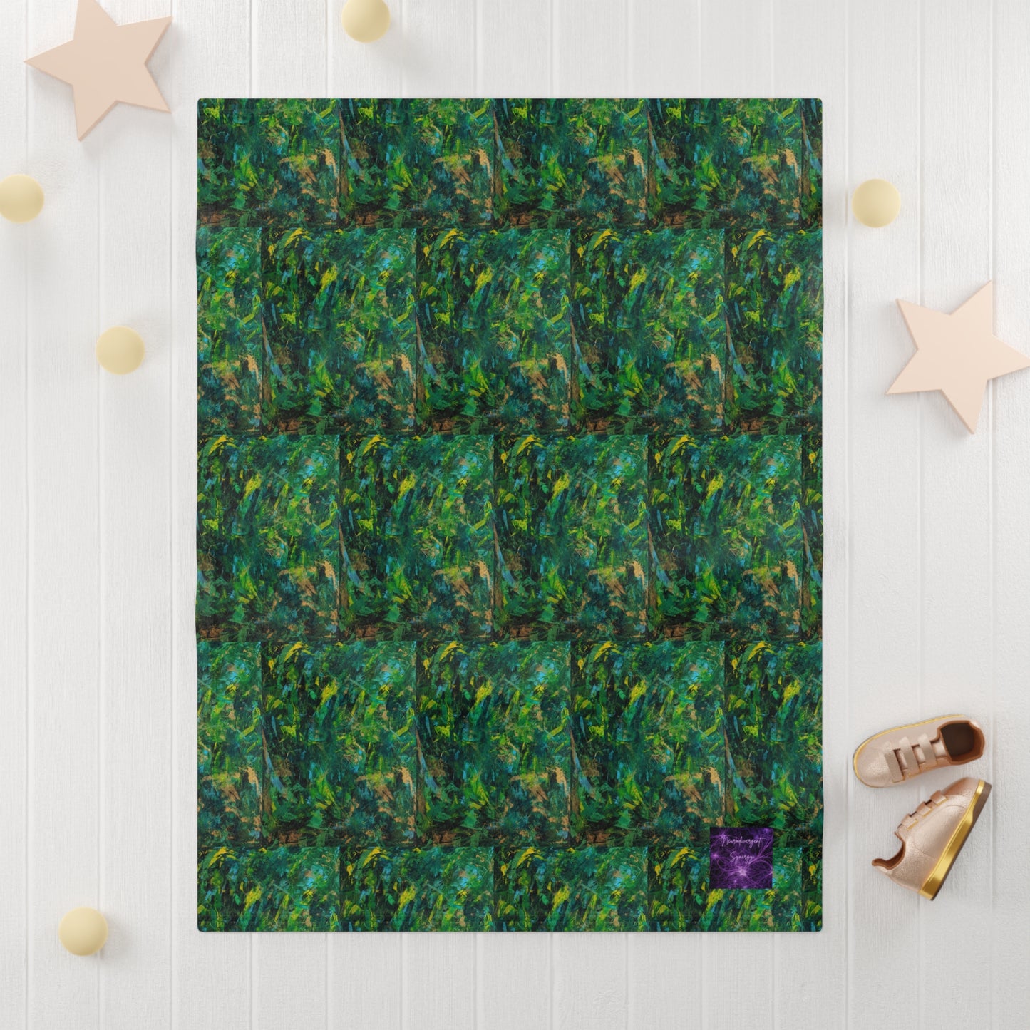 'The Woods and The Trees' by Catherine Sweet Baby Blanket