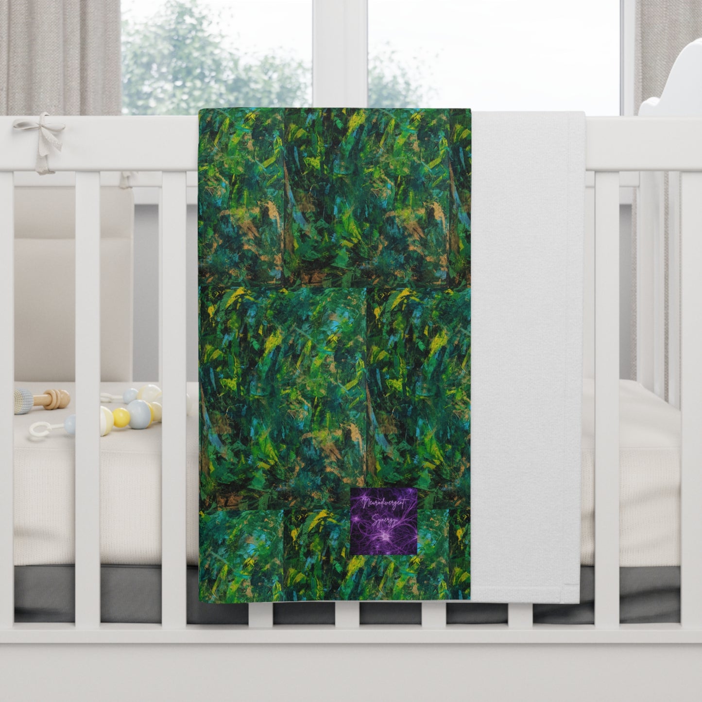 'The Woods and The Trees' by Catherine Sweet Baby Blanket