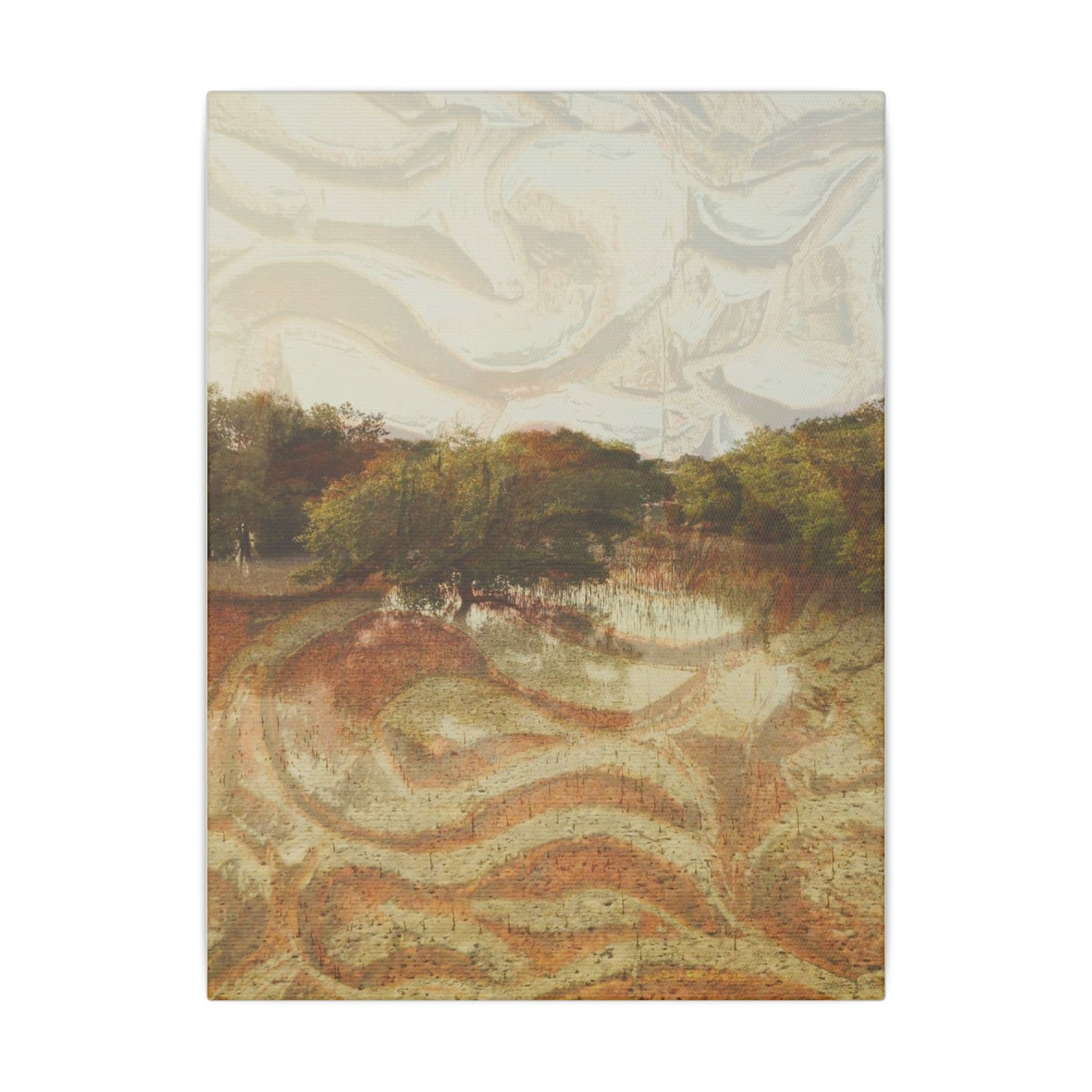 Serene Mangroves Canvas