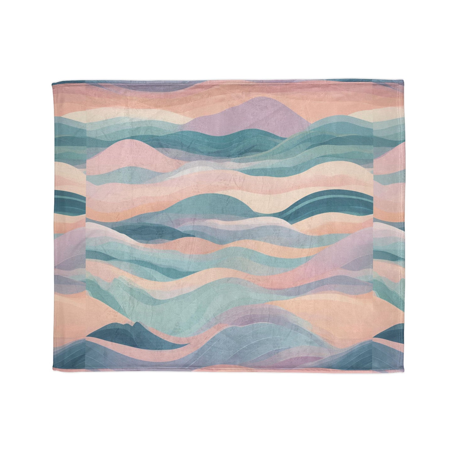 Serenity Wave Soft Polyester Blanket