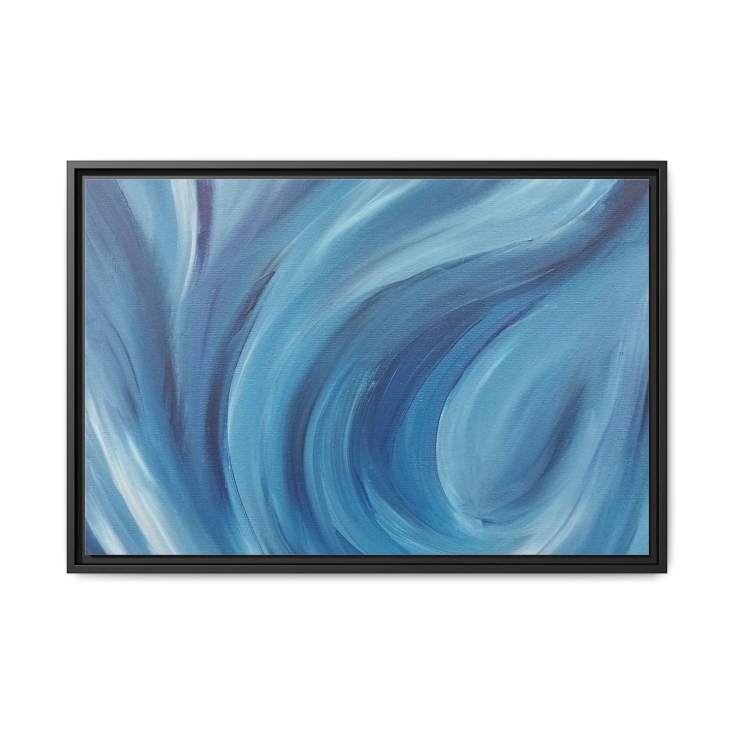 Intrinsic Reflection Framed Canvas Art