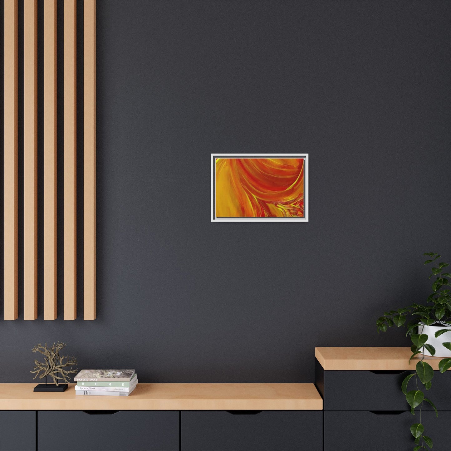 'Autumn' Framed Canvas Art