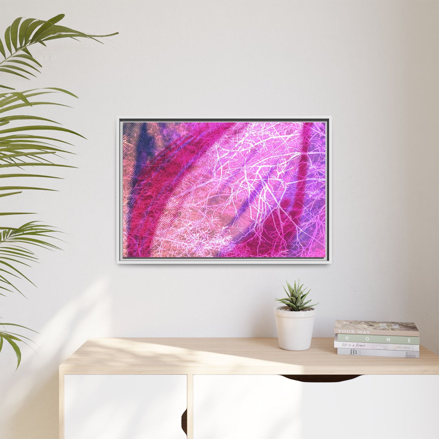 Bloom Framed Canvas Art