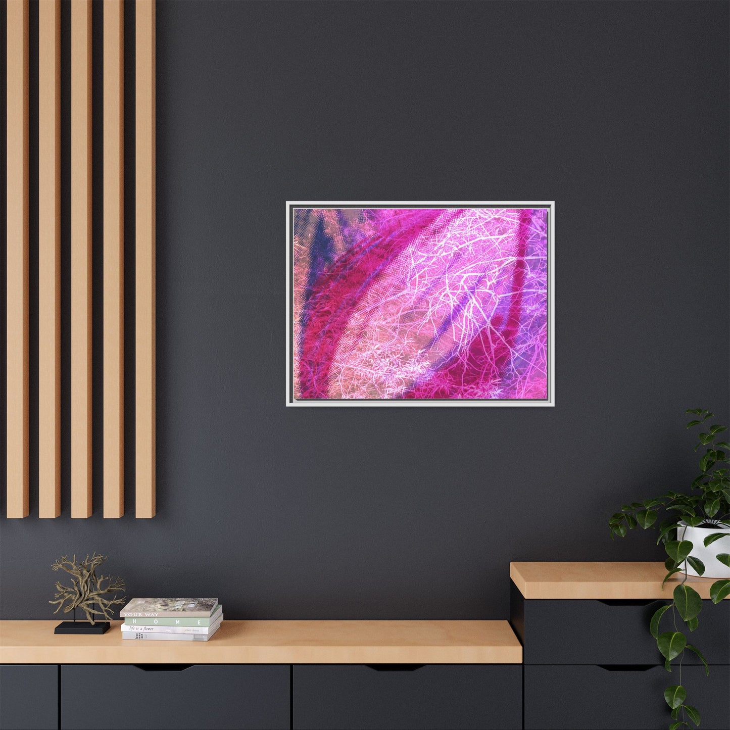 Bloom Framed Canvas Art