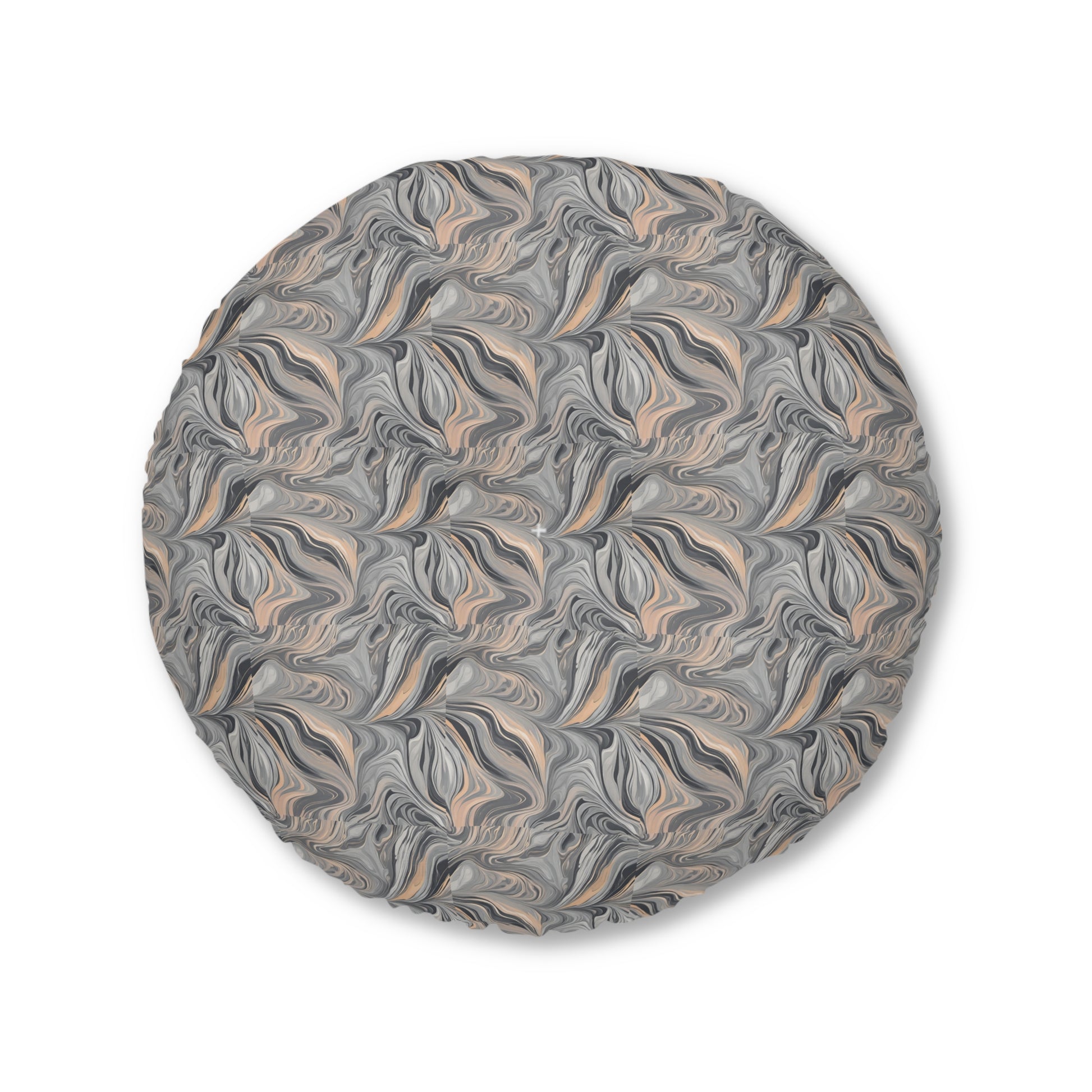 Stonescape Round Tufted Floor Pillow