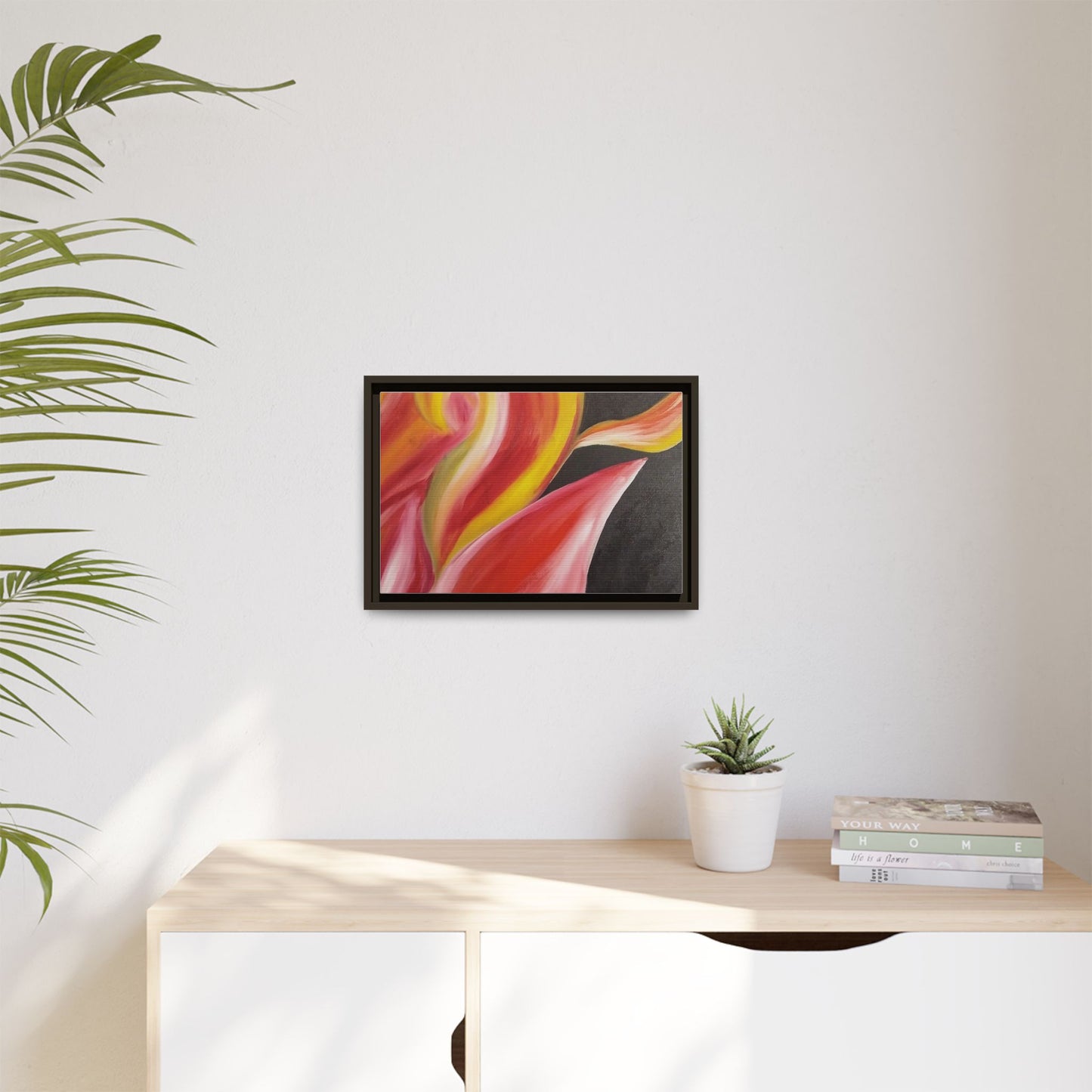 'A Autistic Phoenix' Framed Canvas Art