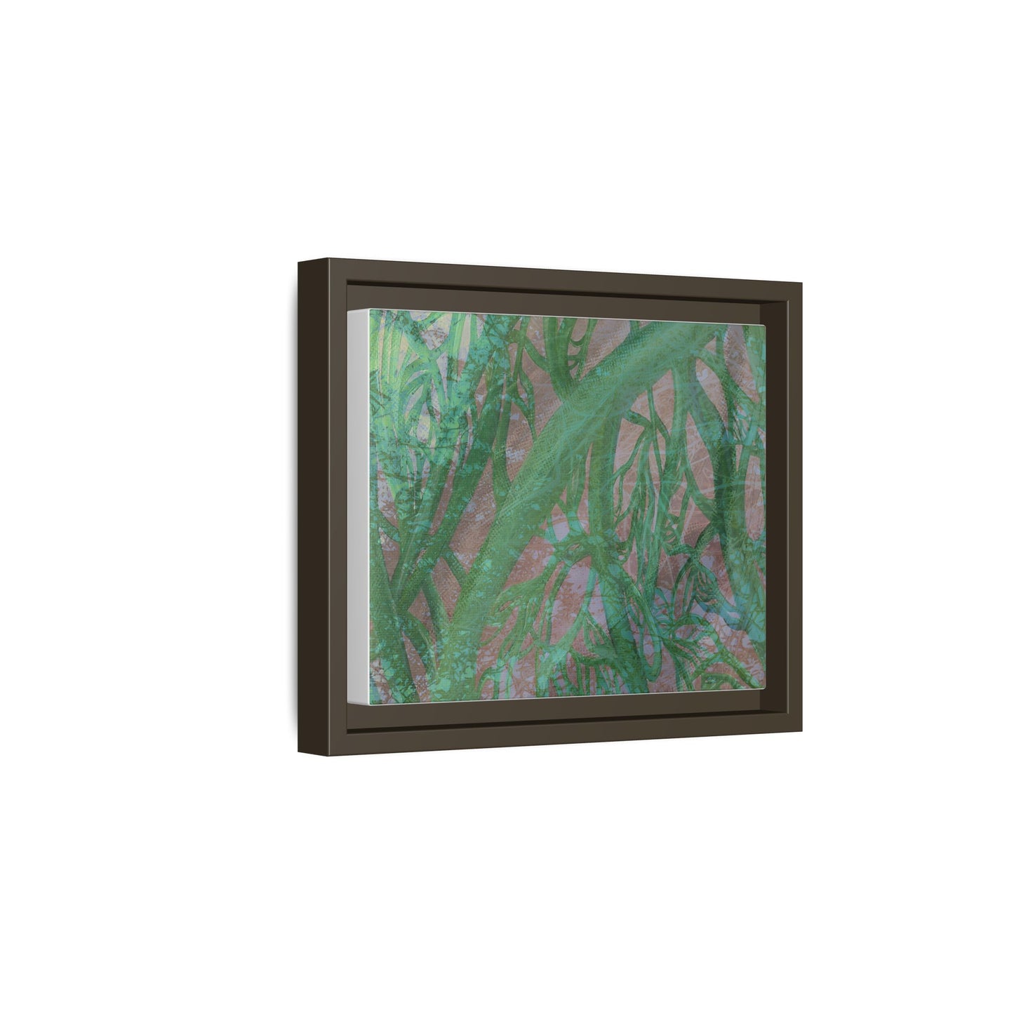 Inner Depths Framed Canvas Art